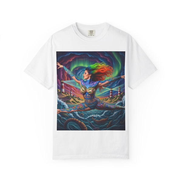 Oil City Hillbillies Colorful Spirit Unisex T-Shirt, Artistic Graphic Tee, Casual Wear, Gift for Art Lovers, Summer Festival Fashion
