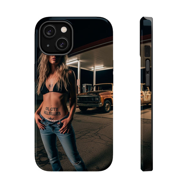 Oil City Hillbillies Magnetic Tough Cases | Personalized Phone Cover, Unique Gift for Country Lovers, Tough Cell Phone Case, Hillbilly Style
