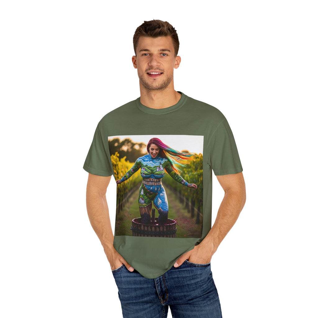 Vibrant Art T-Shirt, Colorful Graphic Tee, Eco-Friendly Cotton Shirt, Unique Gift for Art Lovers, Festival Wear, Casual Everyday Top