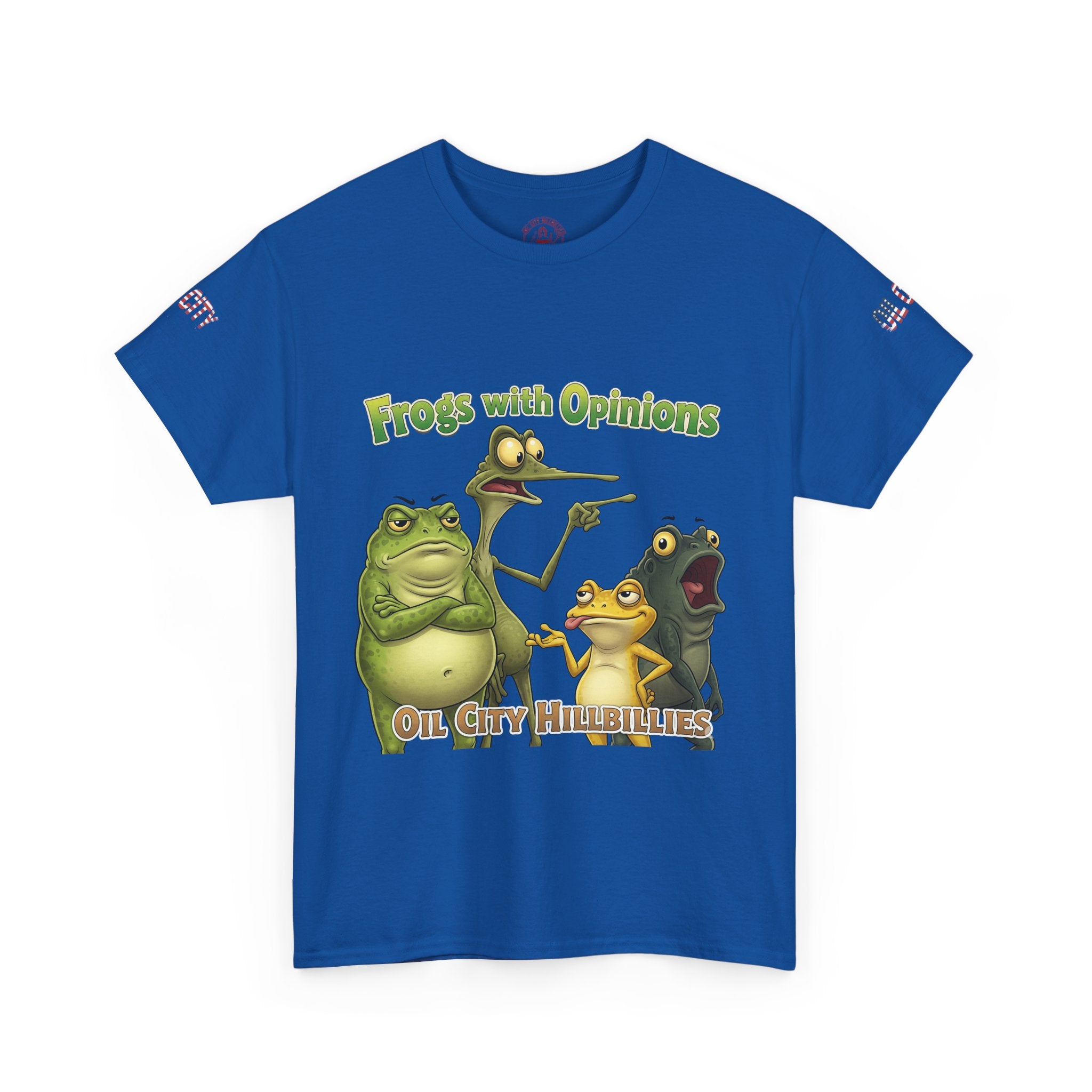 Frogs with Opinions Unisex Tee - Oil City Hillbillies Official Merchandise
