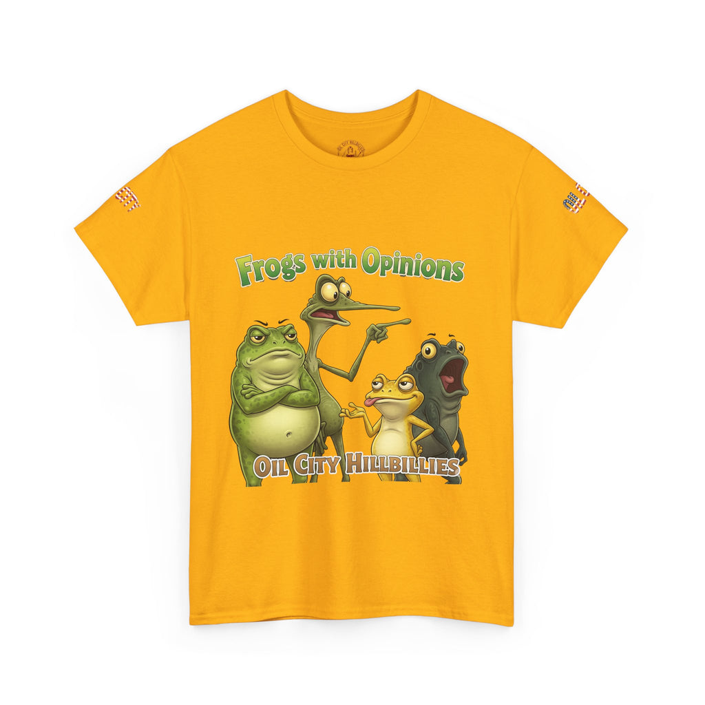 Frogs with Opinions Unisex Tee - Oil City Hillbillies Official Merchandise