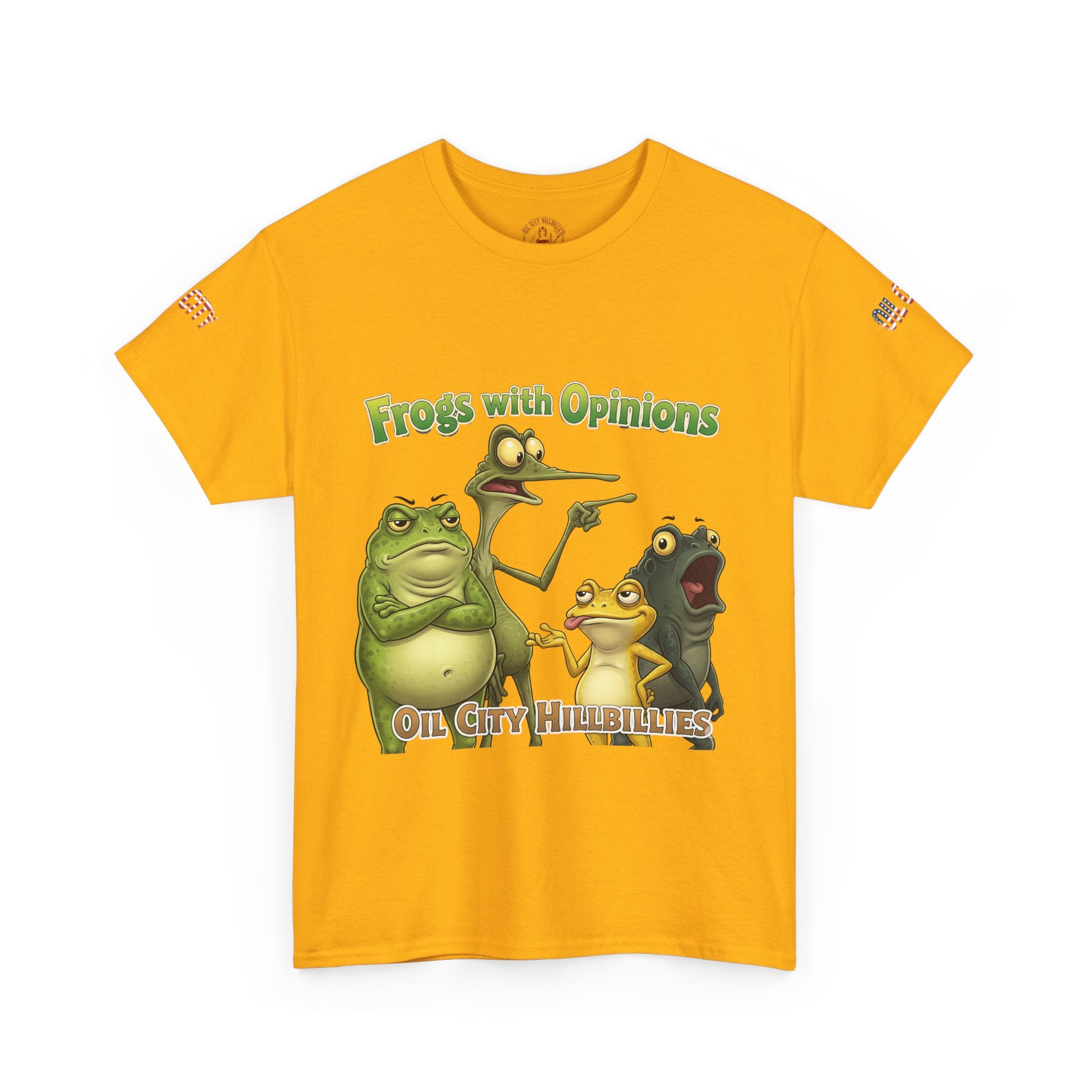 Frogs with Opinions Unisex Tee - Oil City Hillbillies Official Merchandise