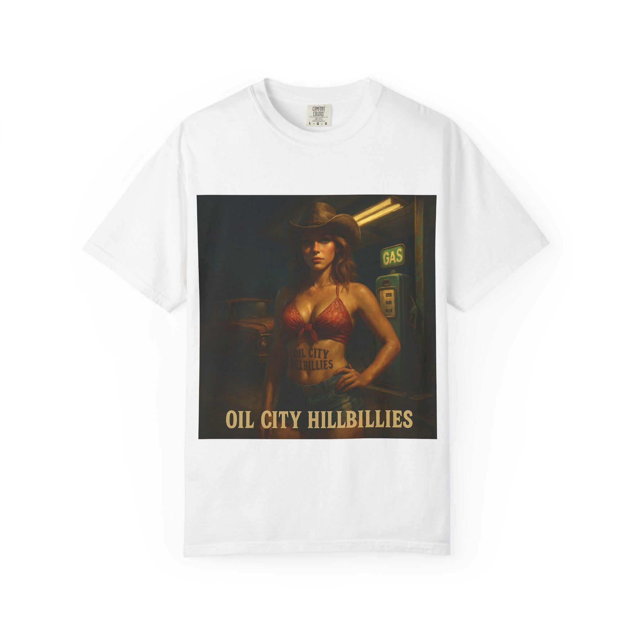 Vintage Oil City Hillbillies T-Shirt, Retro Graphic Tee for Country Lovers, Casual Wear, Music Festival Apparel, Unique Gift Idea