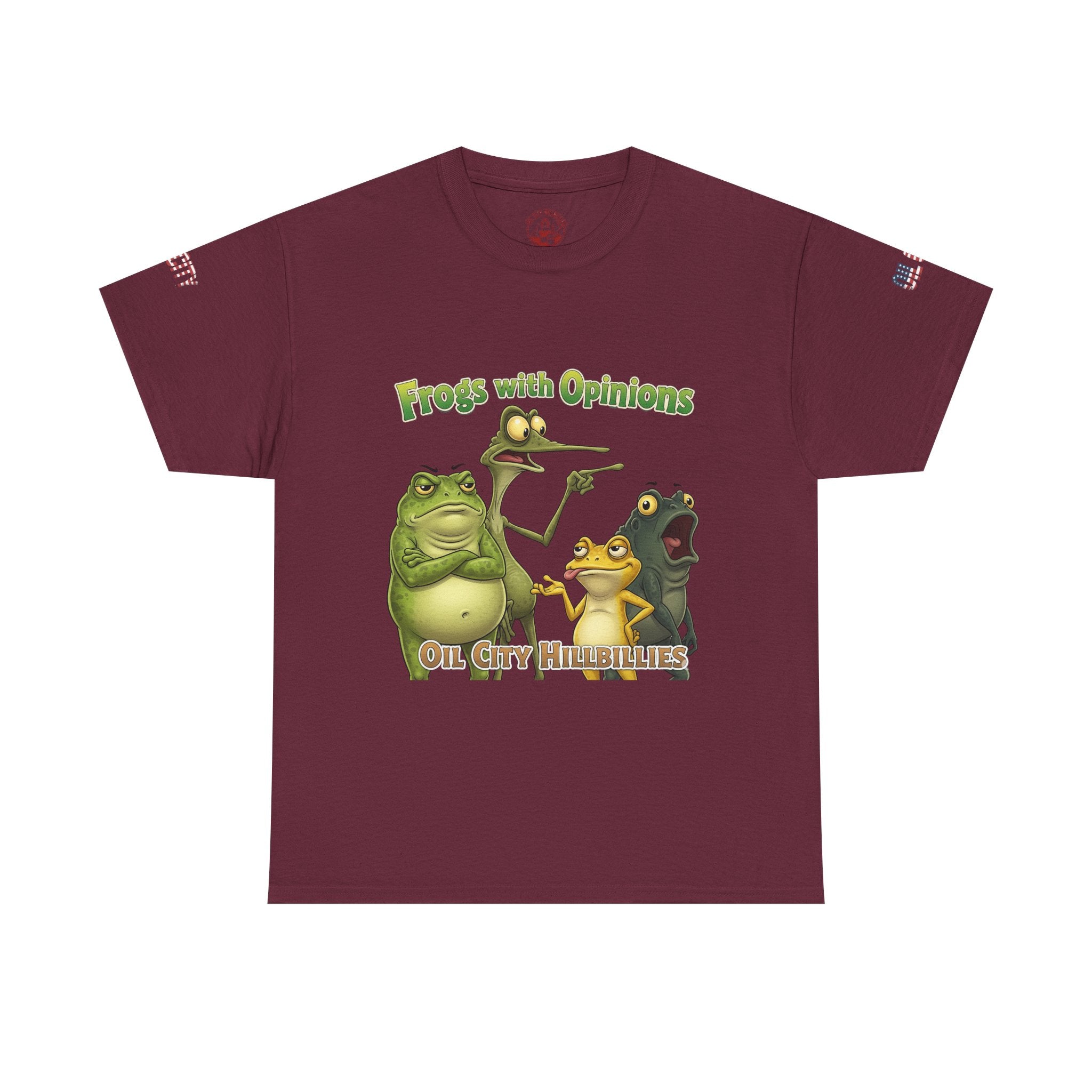 Frogs with Opinions Unisex Tee - Oil City Hillbillies Official Merchandise