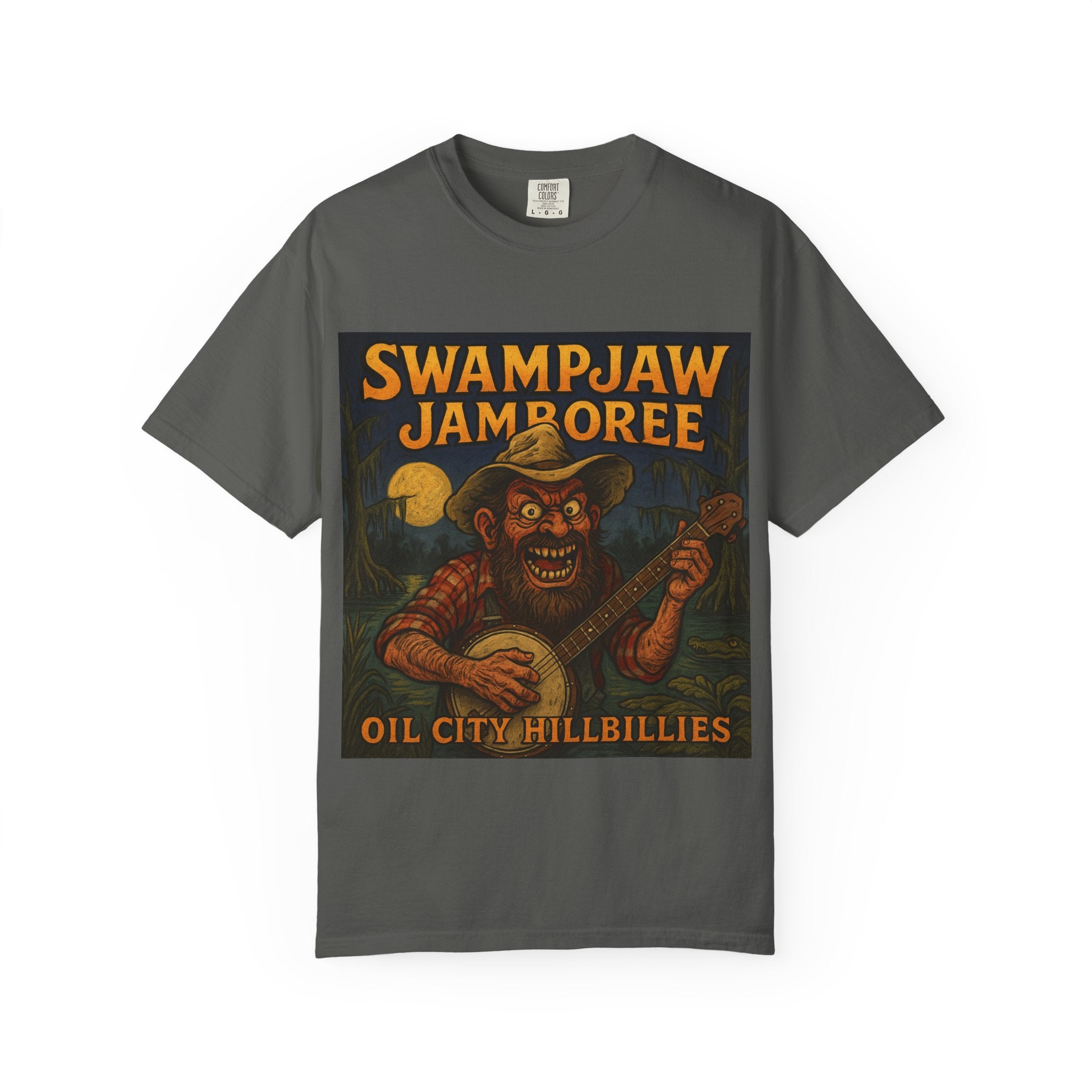 Swampjaw Jamboree Unisex T-Shirt, Vintage Music Tee, Casual Graphic Shirt, Fun Gift for Music Lovers, Festival Apparel