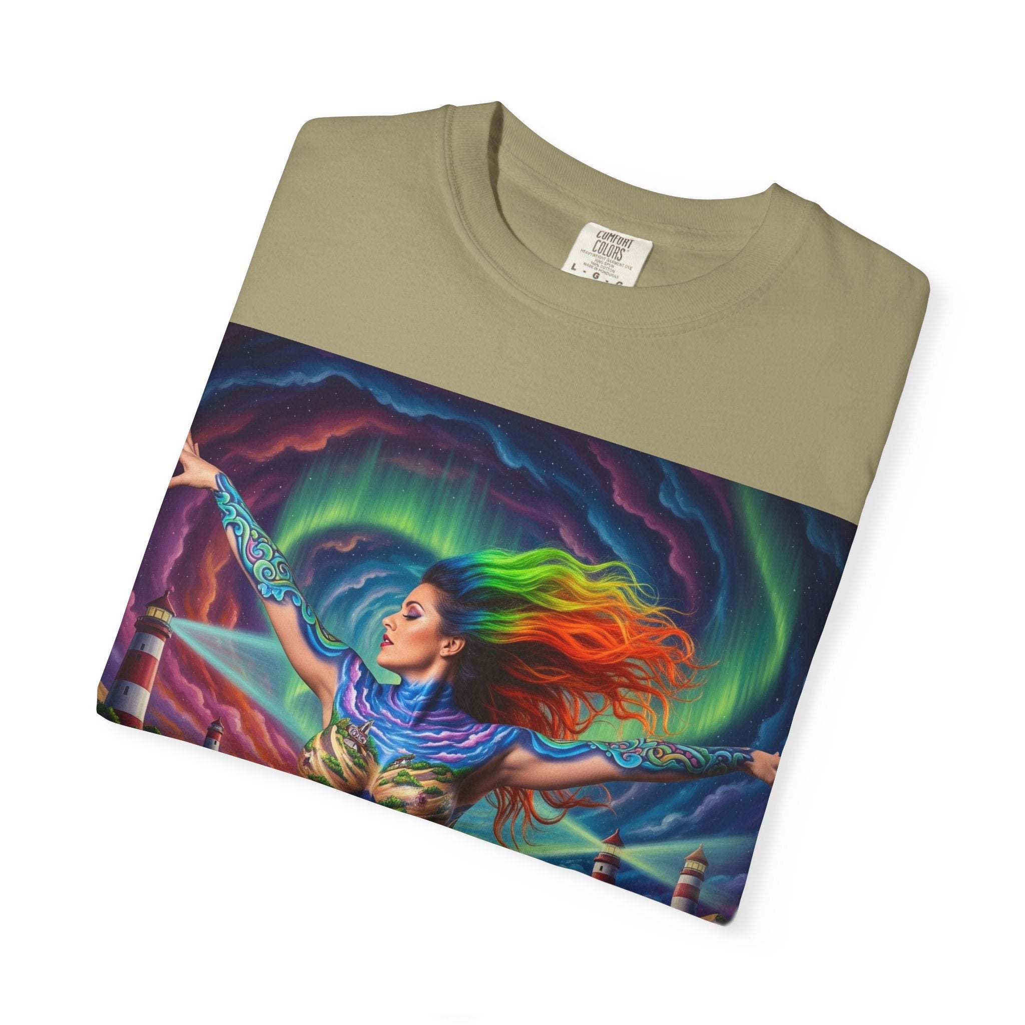 Oil City Hillbillies Colorful Spirit Unisex T-Shirt, Artistic Graphic Tee, Casual Wear, Gift for Art Lovers, Summer Festival Fashion
