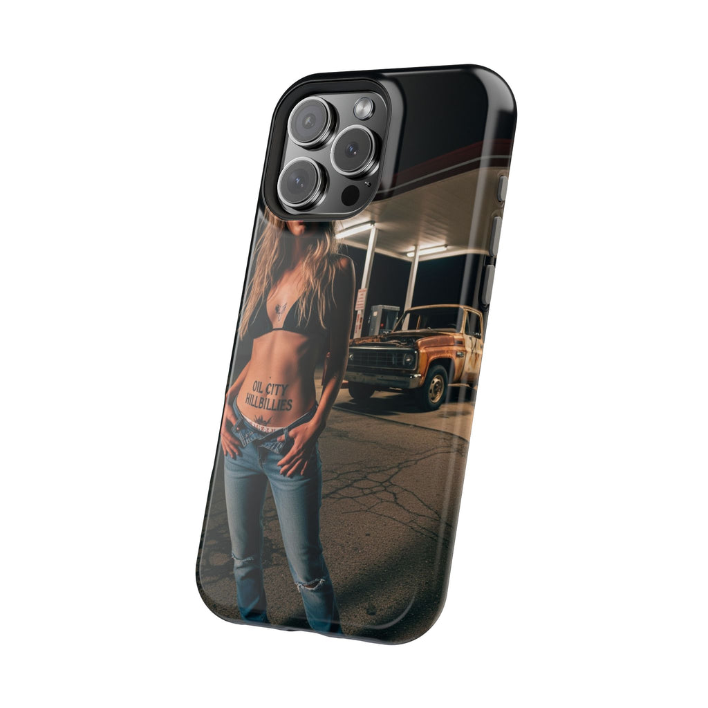 Oil City Hillbillies Magnetic Tough Cases | Personalized Phone Cover, Unique Gift for Country Lovers, Tough Cell Phone Case, Hillbilly Style