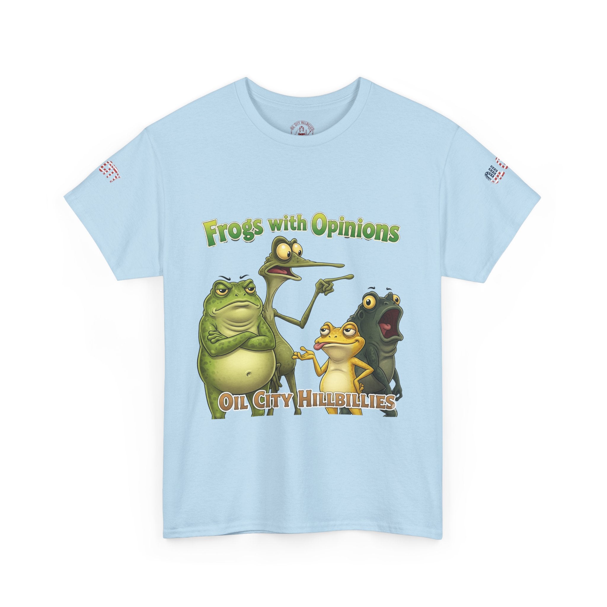 Frogs with Opinions Unisex Tee - Oil City Hillbillies Official Merchandise