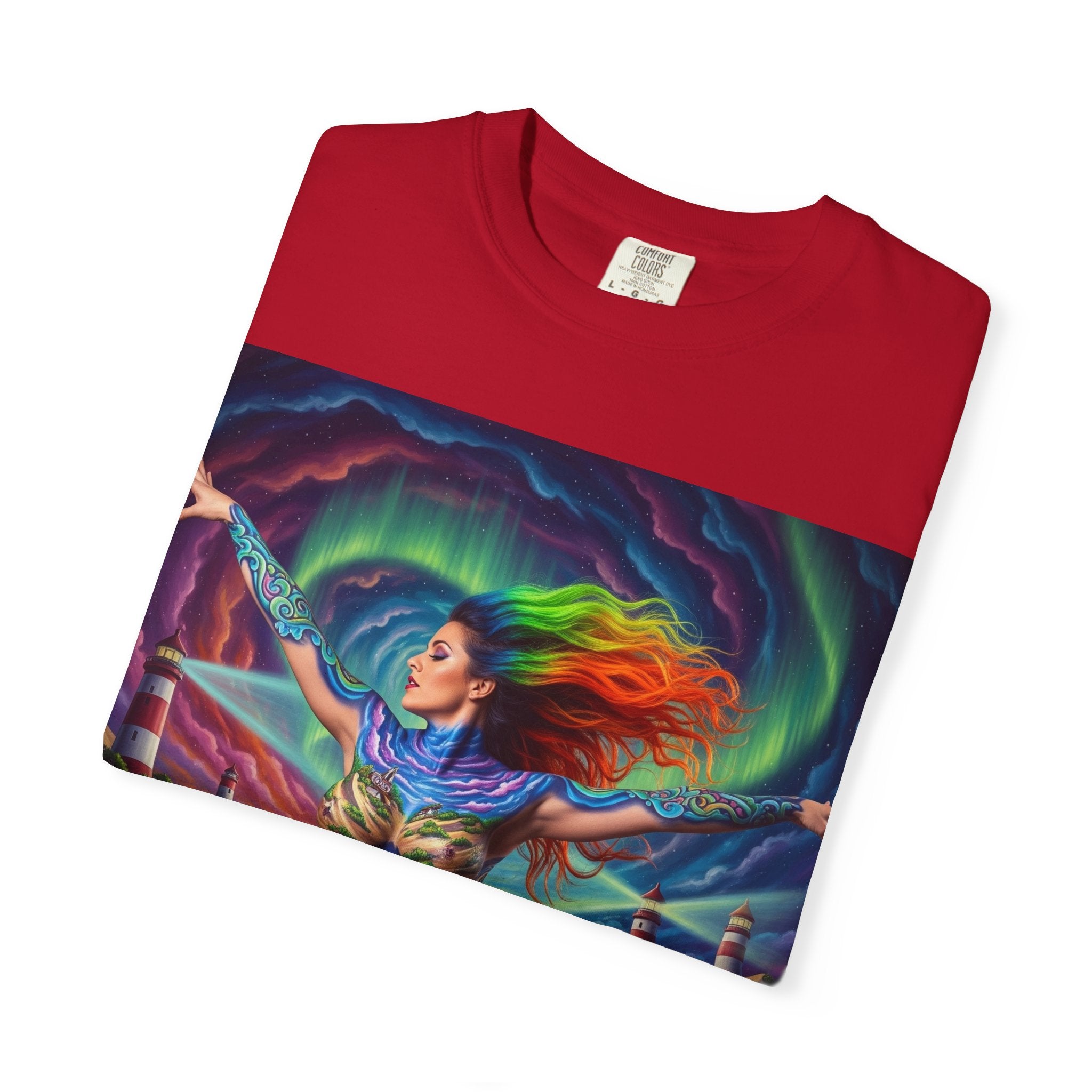 Oil City Hillbillies Colorful Spirit Unisex T-Shirt, Artistic Graphic Tee, Casual Wear, Gift for Art Lovers, Summer Festival Fashion