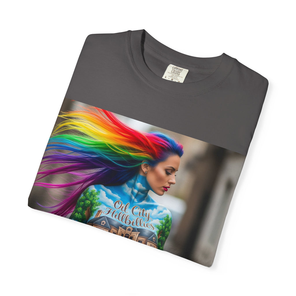 Vibrant Graphic T-Shirt for Creative Souls | Unisex Tee, Festival Wear, Casual Street Style, Gift for Art Lovers