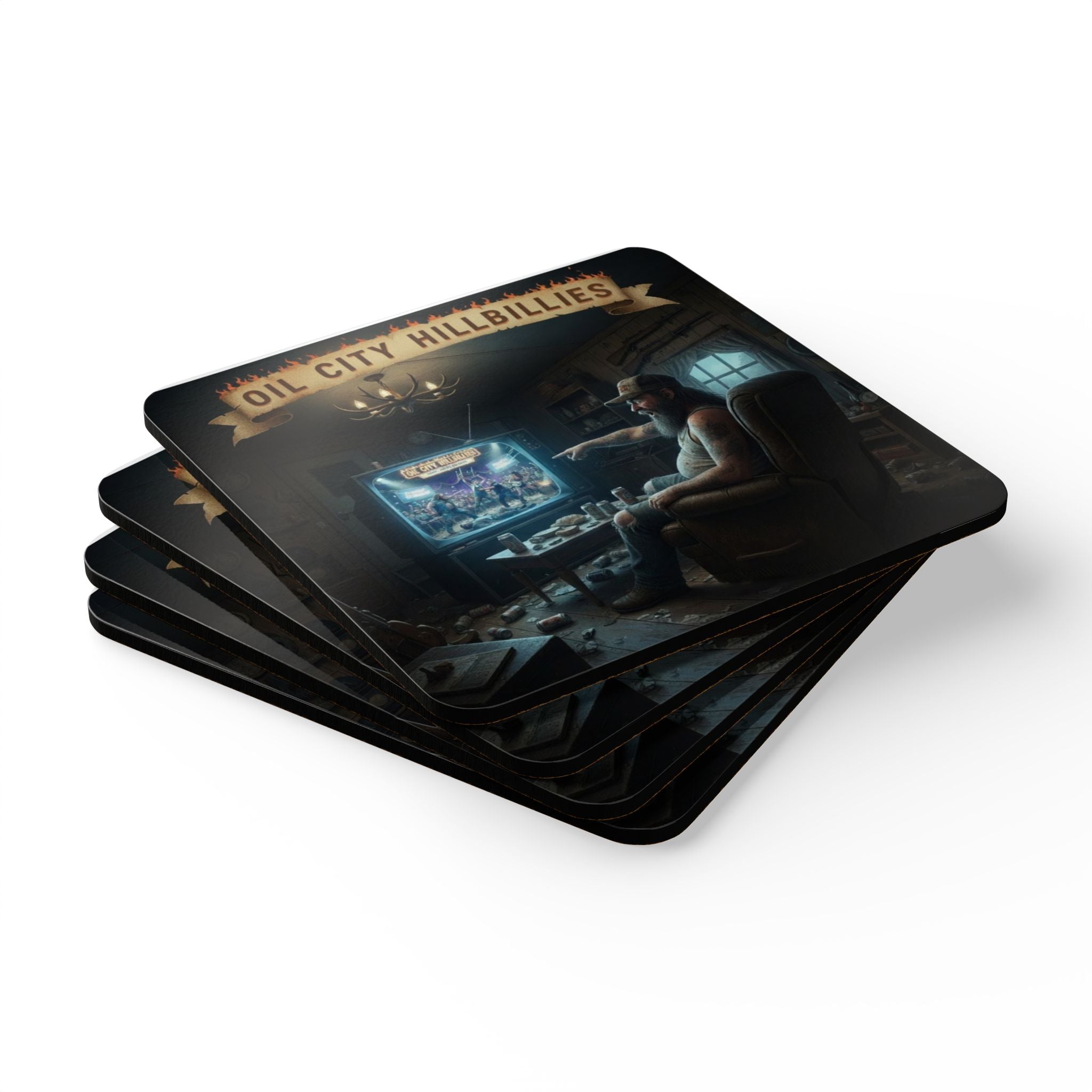 Coaster Set - Oil City Hillbillies Merch