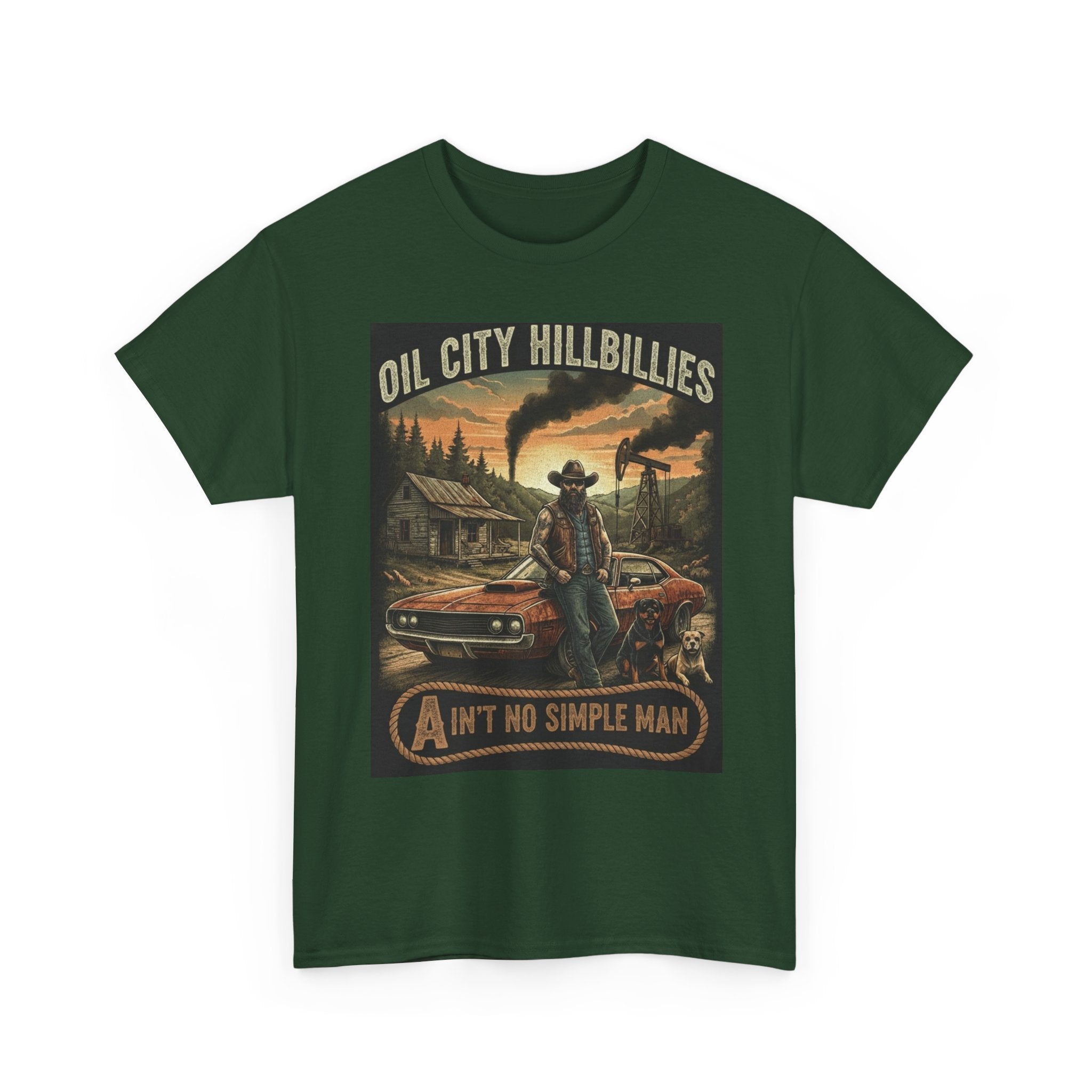 Oil City Hillbillies Unisex T-Shirt - Ain't No Simple Man Graphic Tee