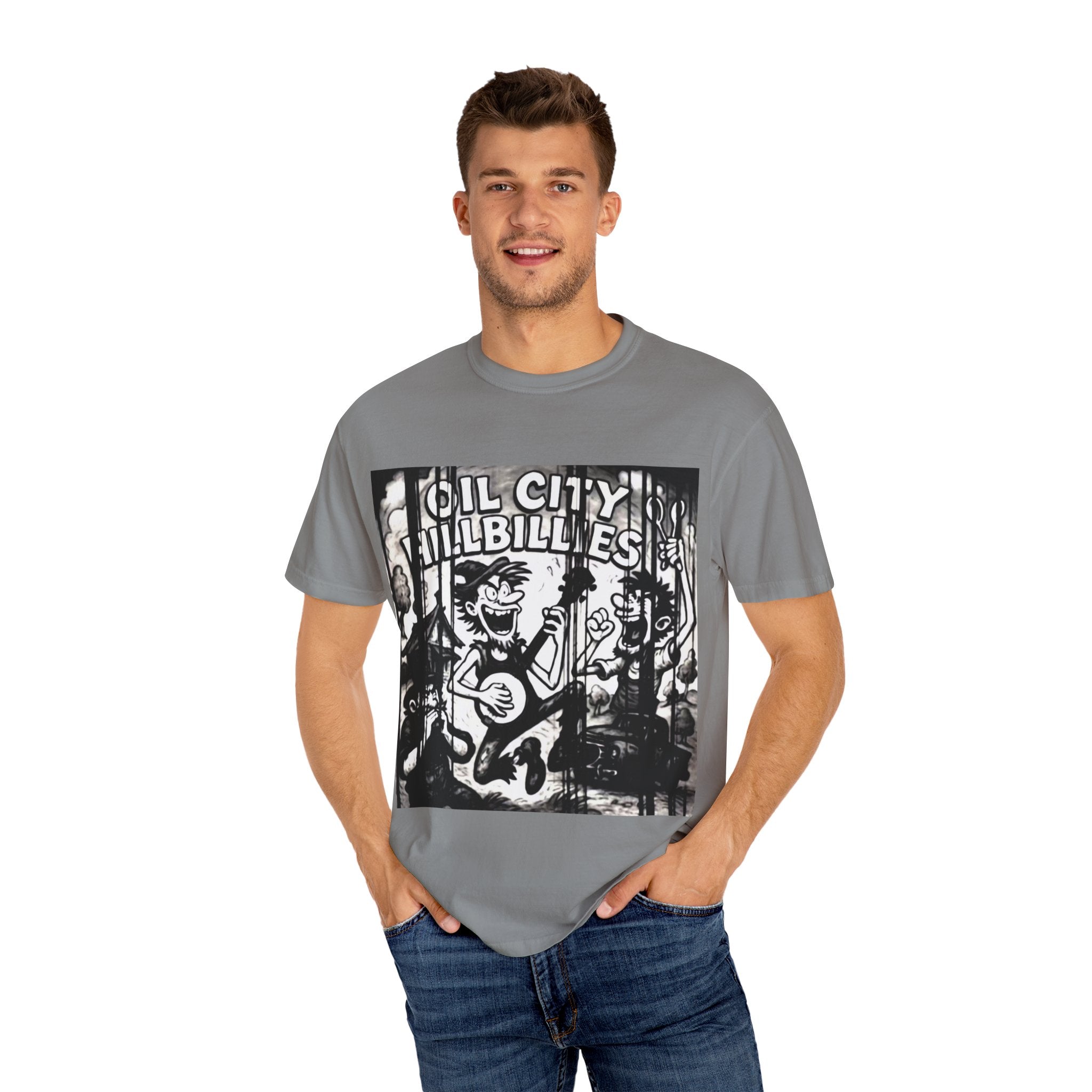 Vintage-Inspired Music T-Shirt | Oil City Hillbillies Graphic | Unisex Cotton Tee for Music Lovers, Festivals, Gifts, Casual Wear, [...]