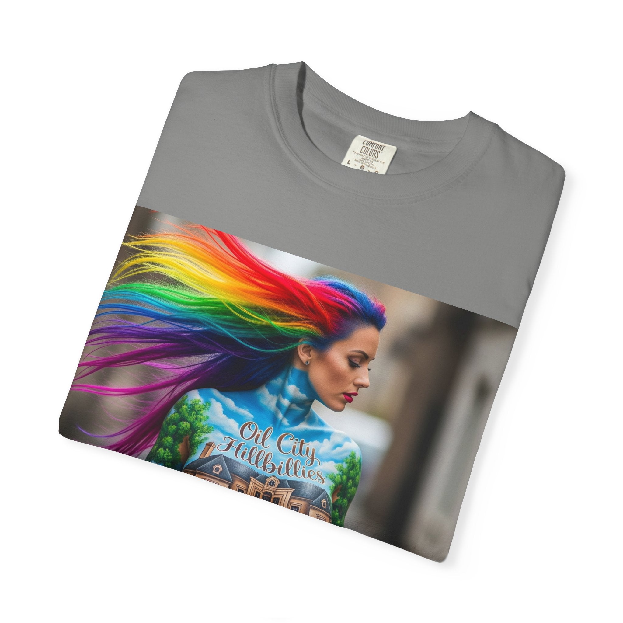 Vibrant Graphic T-Shirt for Creative Souls | Unisex Tee, Festival Wear, Casual Street Style, Gift for Art Lovers