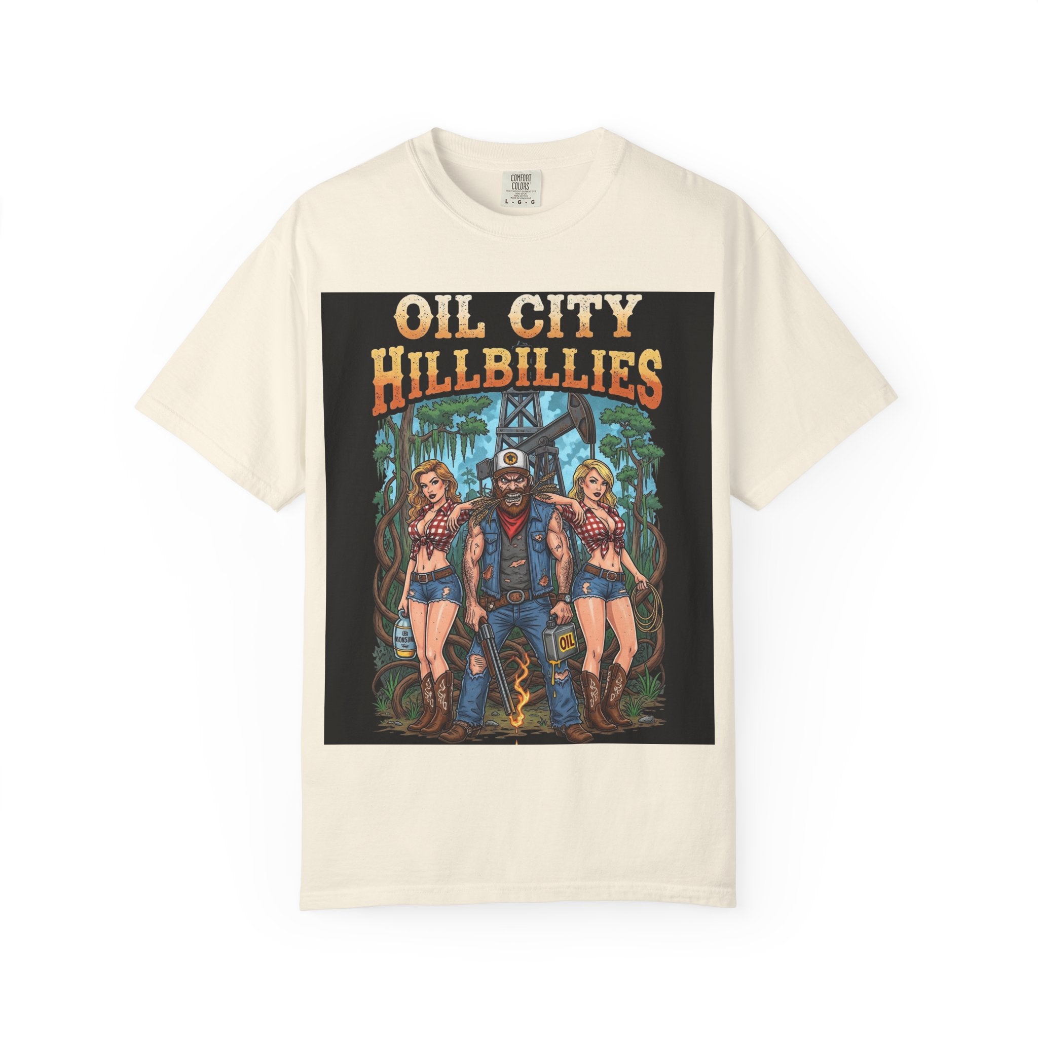 Vintage Graphic Tee – Oil City Hillbillies Shirt, Unisex T-Shirt, Casual Wear, Festival Outfit, Southern Pride Apparel