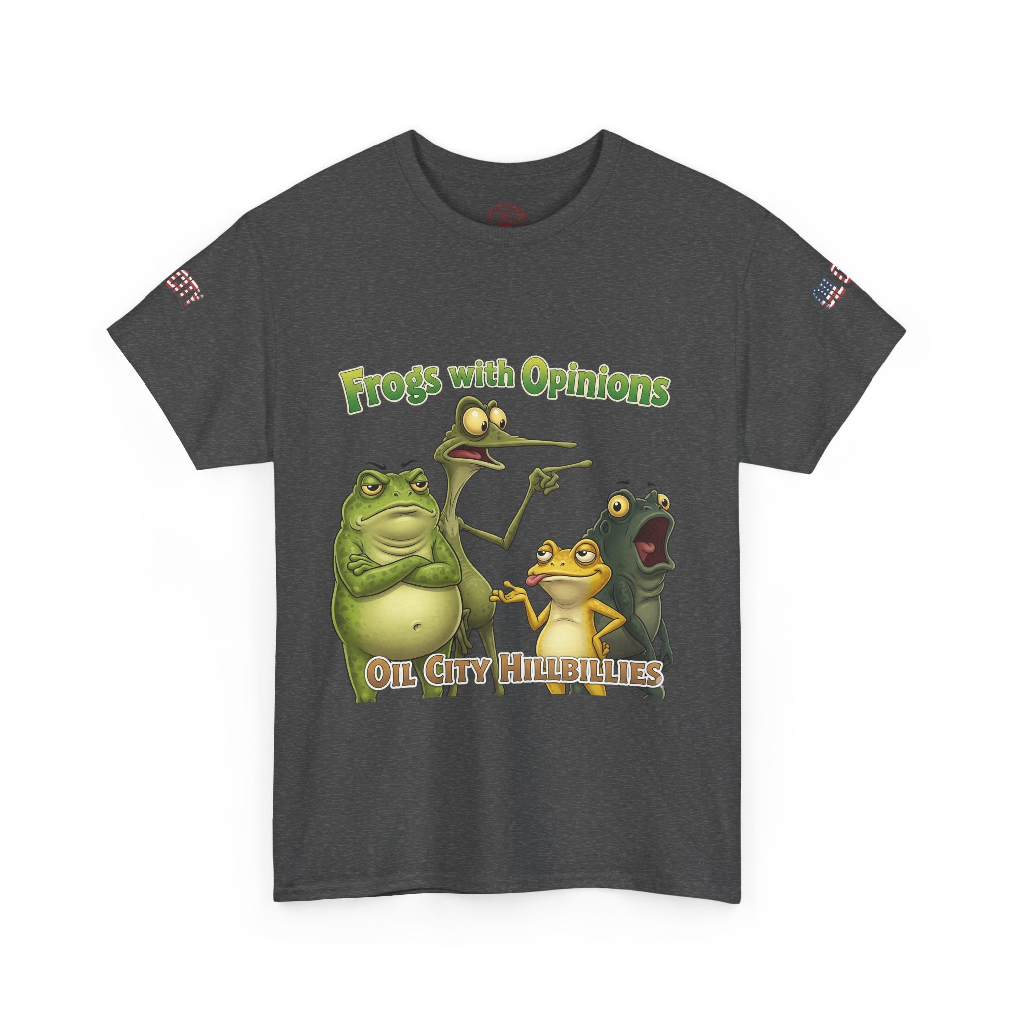 Frogs with Opinions Unisex Tee - Oil City Hillbillies Official Merchandise