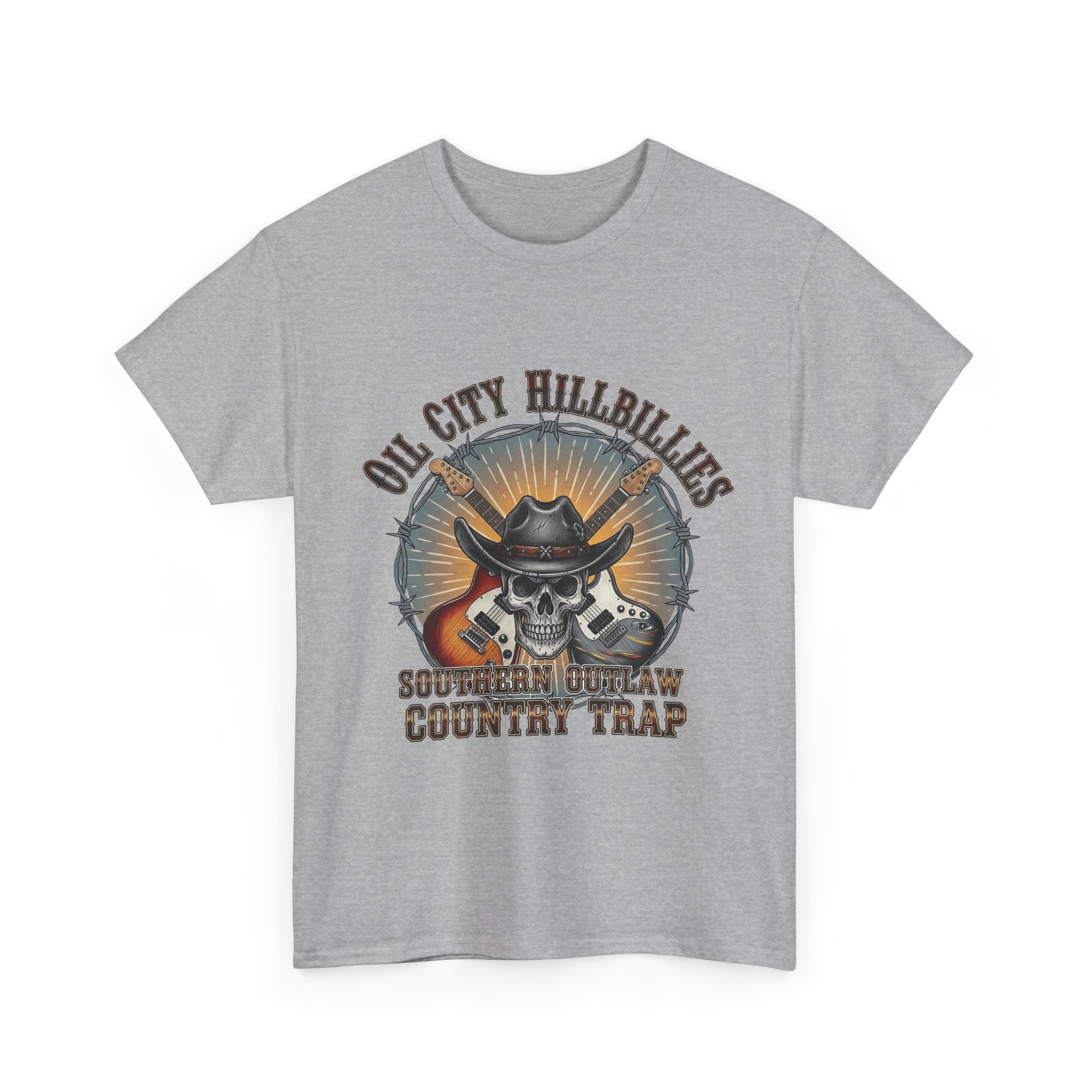 Southern Outlaw Graphic Tee | Unisex Heavy Cotton Tee for Country Music Lovers, Festival Wear, Casual Style, Gift for Him/Her