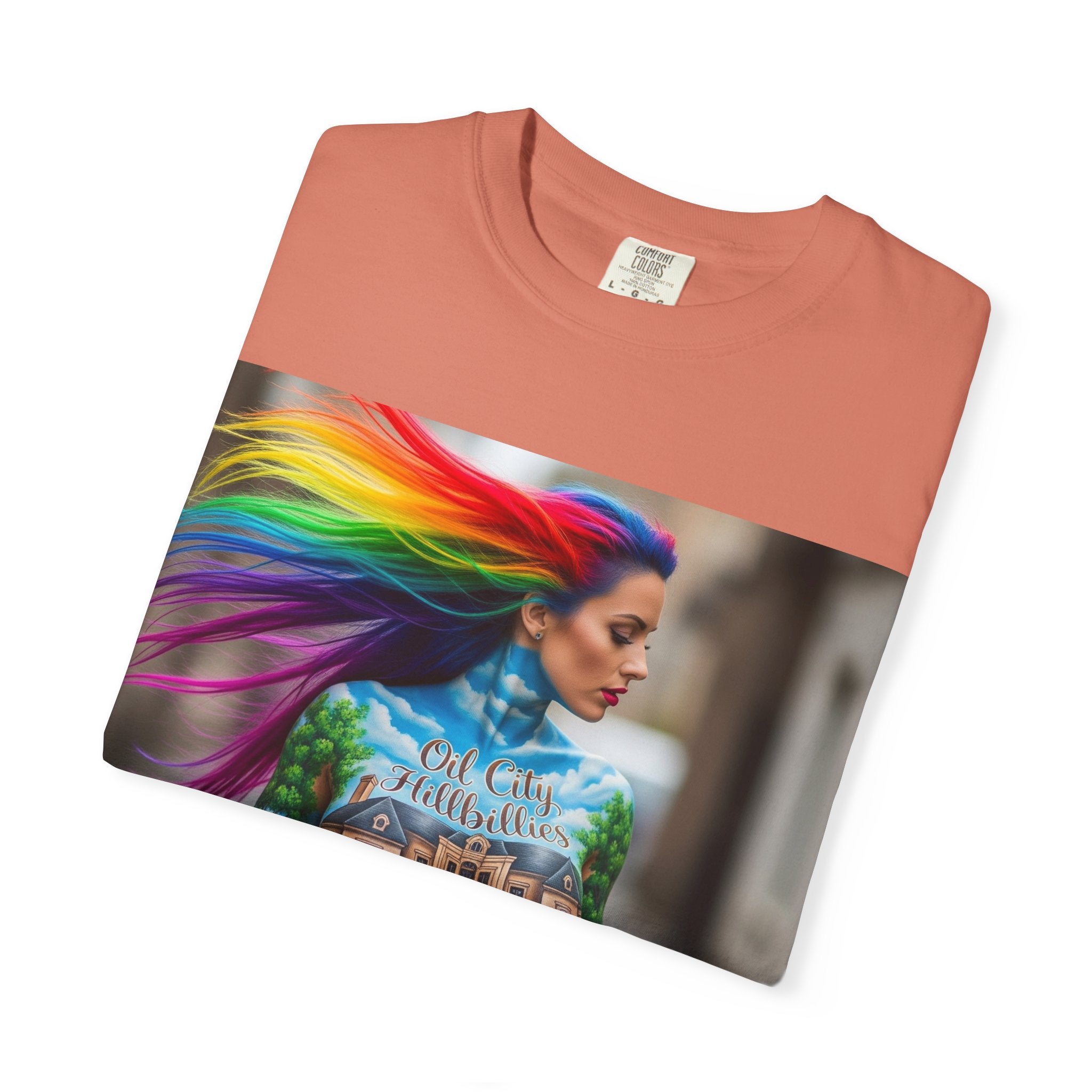 Vibrant Graphic T-Shirt for Creative Souls | Unisex Tee, Festival Wear, Casual Street Style, Gift for Art Lovers
