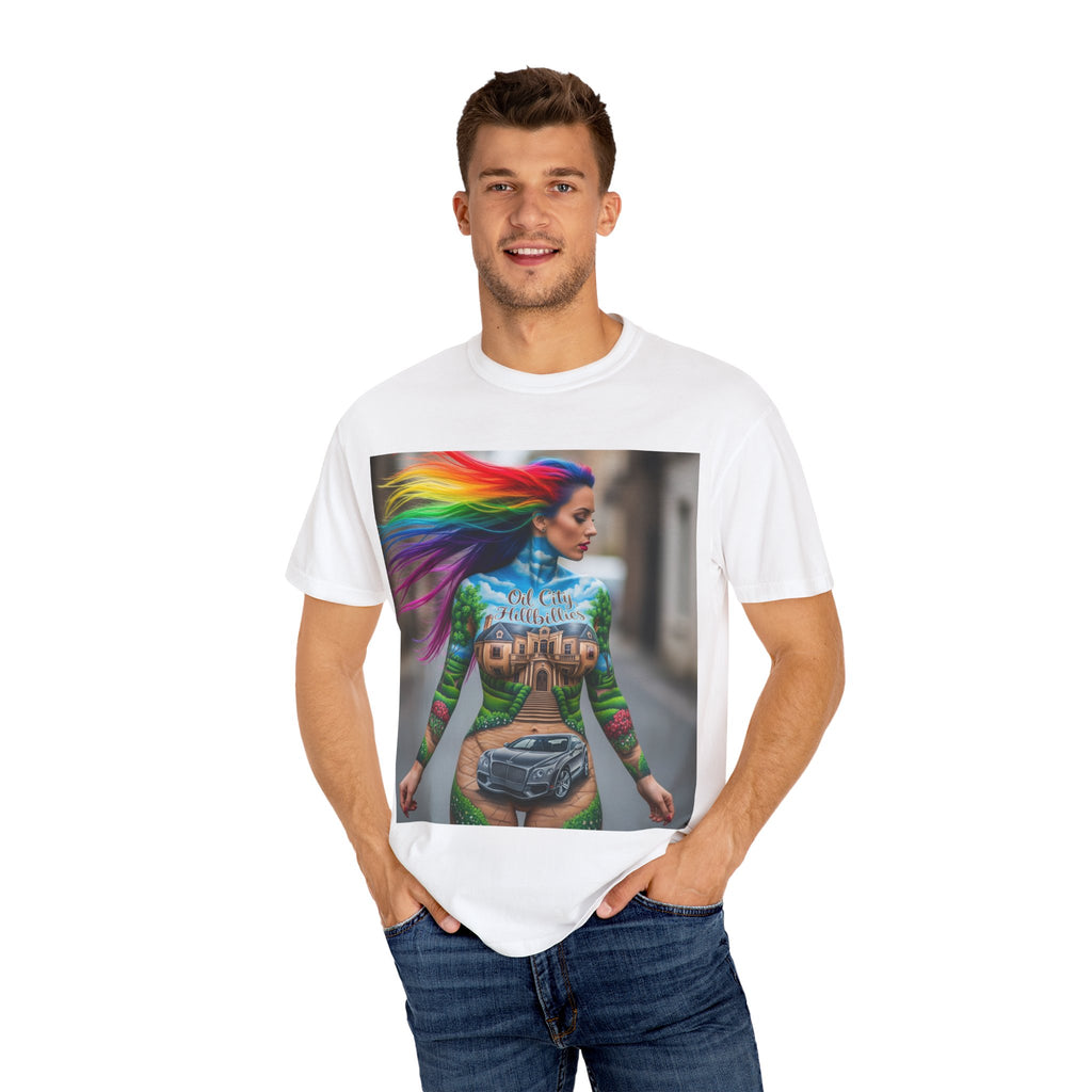 Vibrant Graphic T-Shirt for Creative Souls | Unisex Tee, Festival Wear, Casual Street Style, Gift for Art Lovers