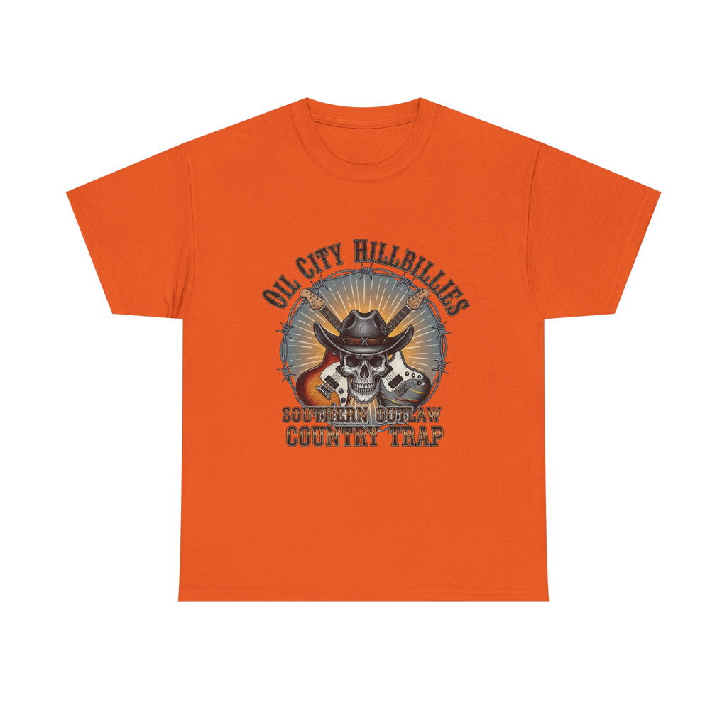 Southern Outlaw Graphic Tee | Unisex Heavy Cotton Tee for Country Music Lovers, Festival Wear, Casual Style, Gift for Him/Her