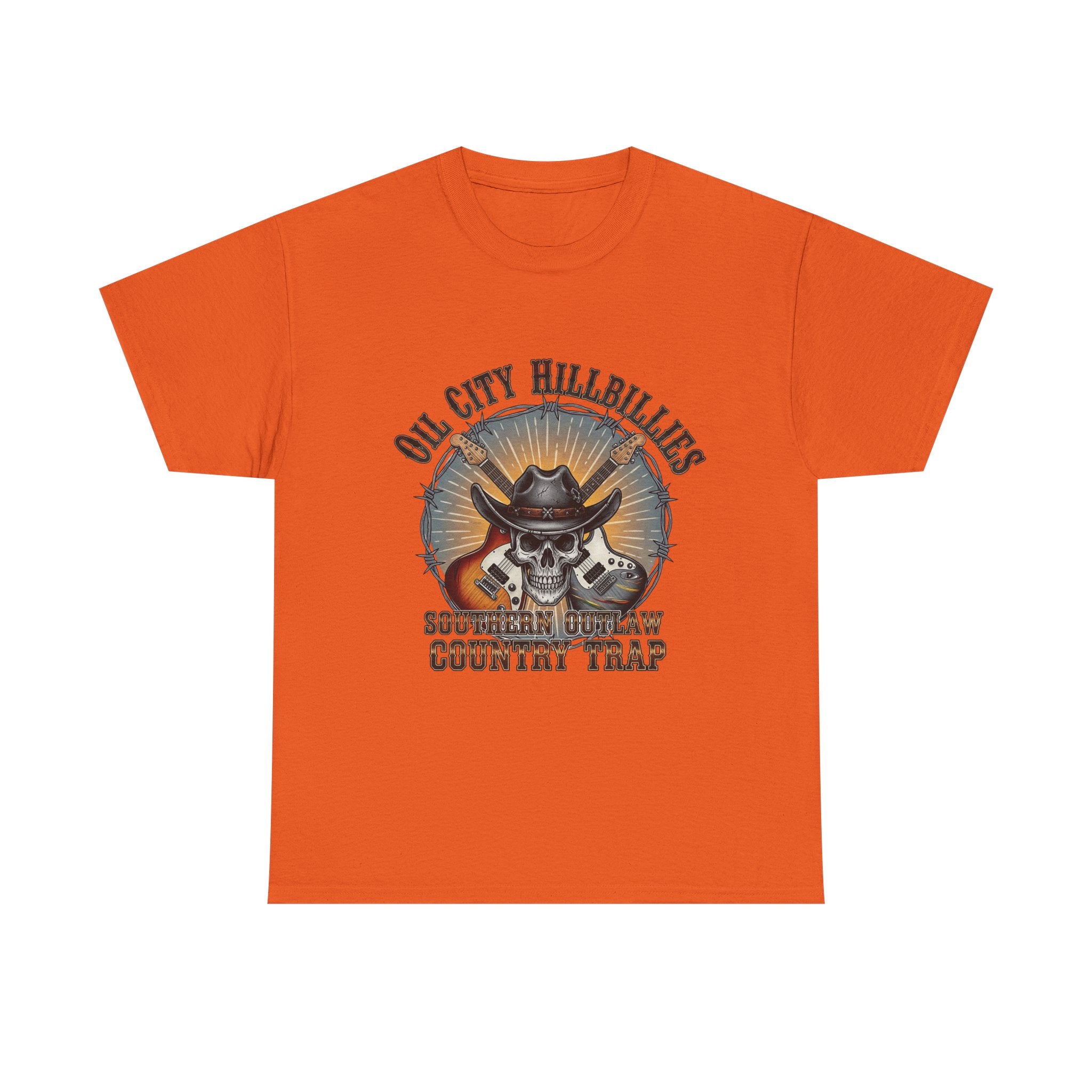 Southern Outlaw Graphic Tee | Unisex Heavy Cotton Tee for Country Music Lovers, Festival Wear, Casual Style, Gift for Him/Her