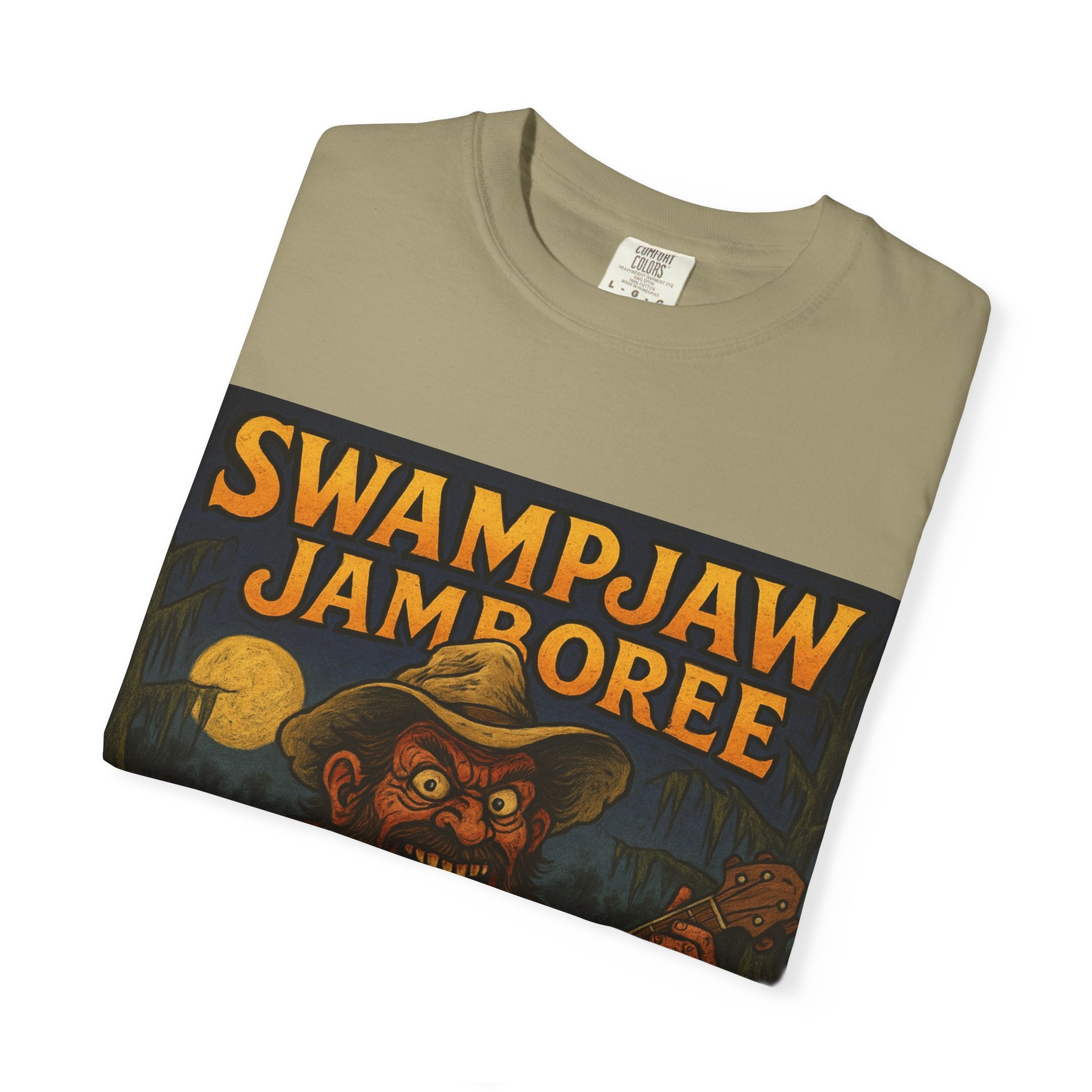 Swampjaw Jamboree Unisex T-Shirt, Vintage Music Tee, Casual Graphic Shirt, Fun Gift for Music Lovers, Festival Apparel