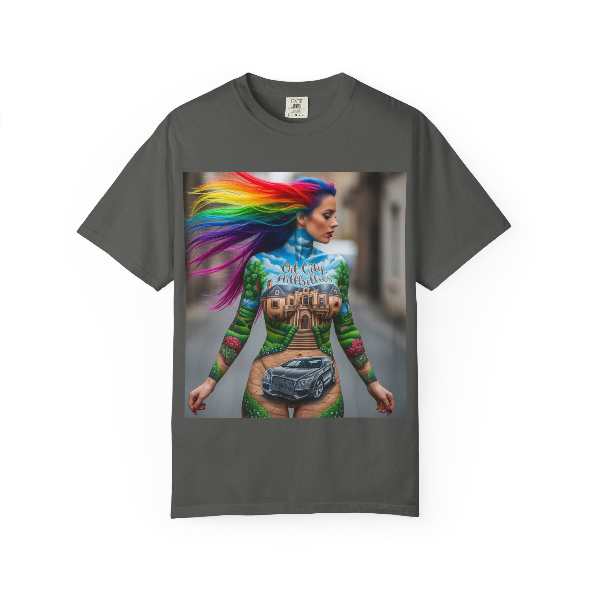 Vibrant Graphic T-Shirt for Creative Souls | Unisex Tee, Festival Wear, Casual Street Style, Gift for Art Lovers