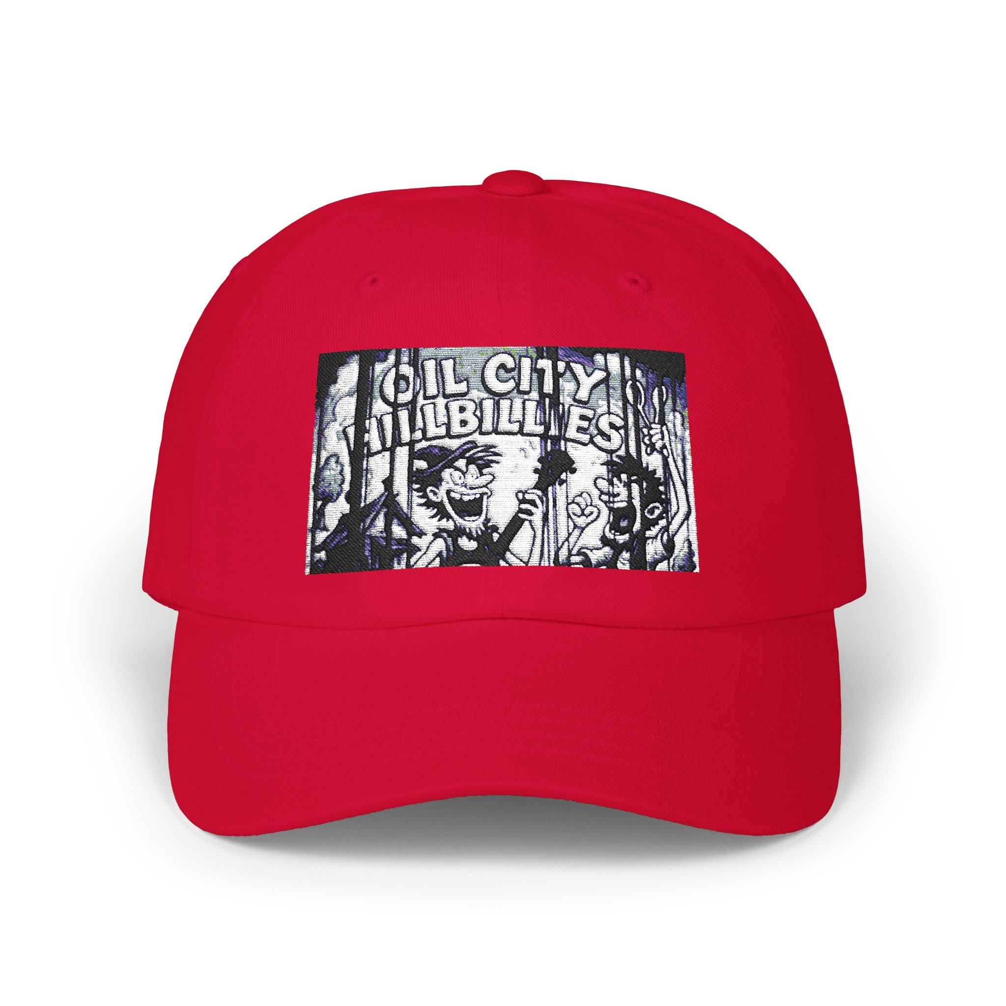Oil City Hillbillies Vintage-Inspired Dad Cap with Graphic Design, Casual Hat for Dads, Perfect Father’s Day Gift, Relaxed Fit Cap, Summer Accessory