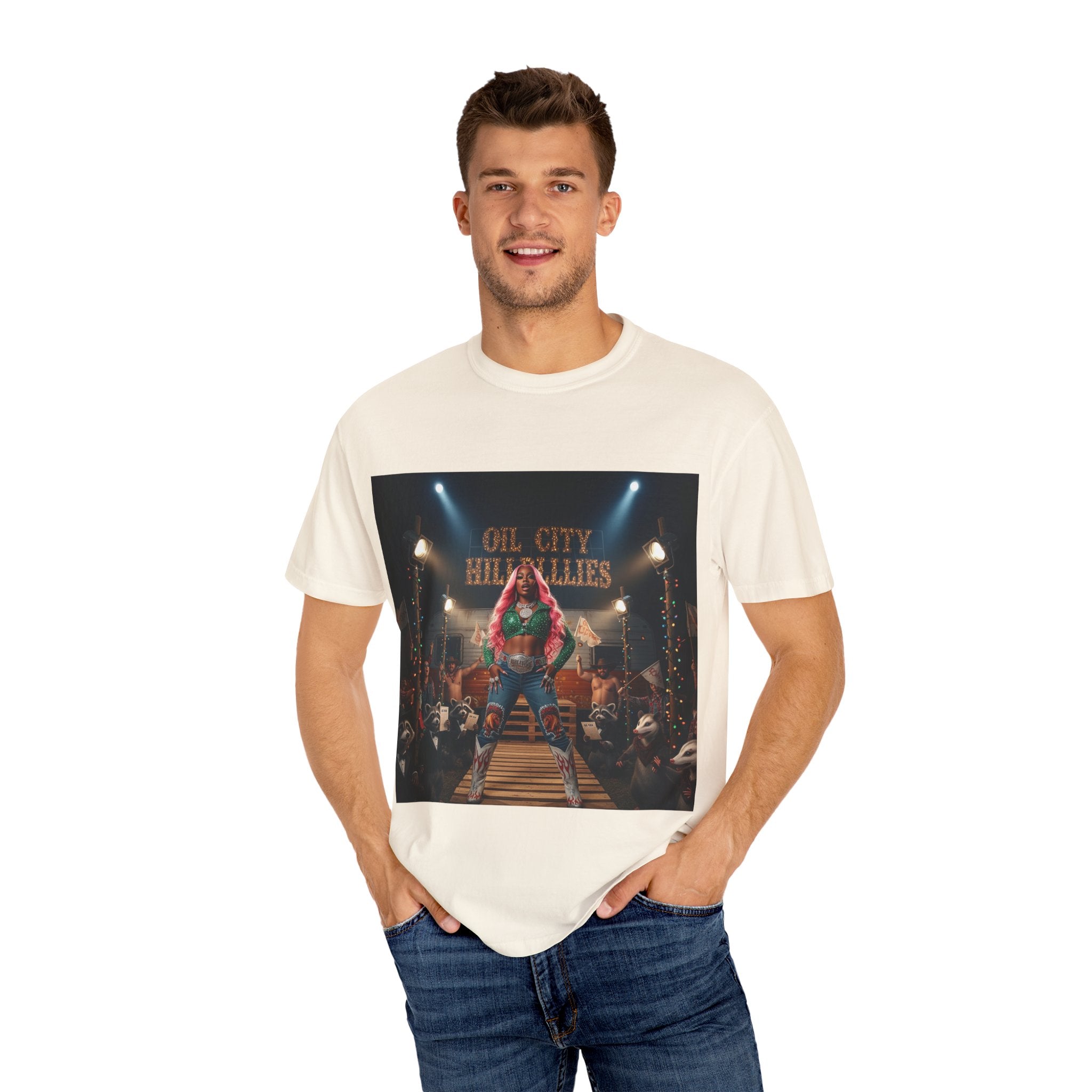 Vintage Oil City T-shirt - Bold Graphic Tee for Music Lovers, Perfect for Concerts, Festivals, Gifts, Everyday Wear