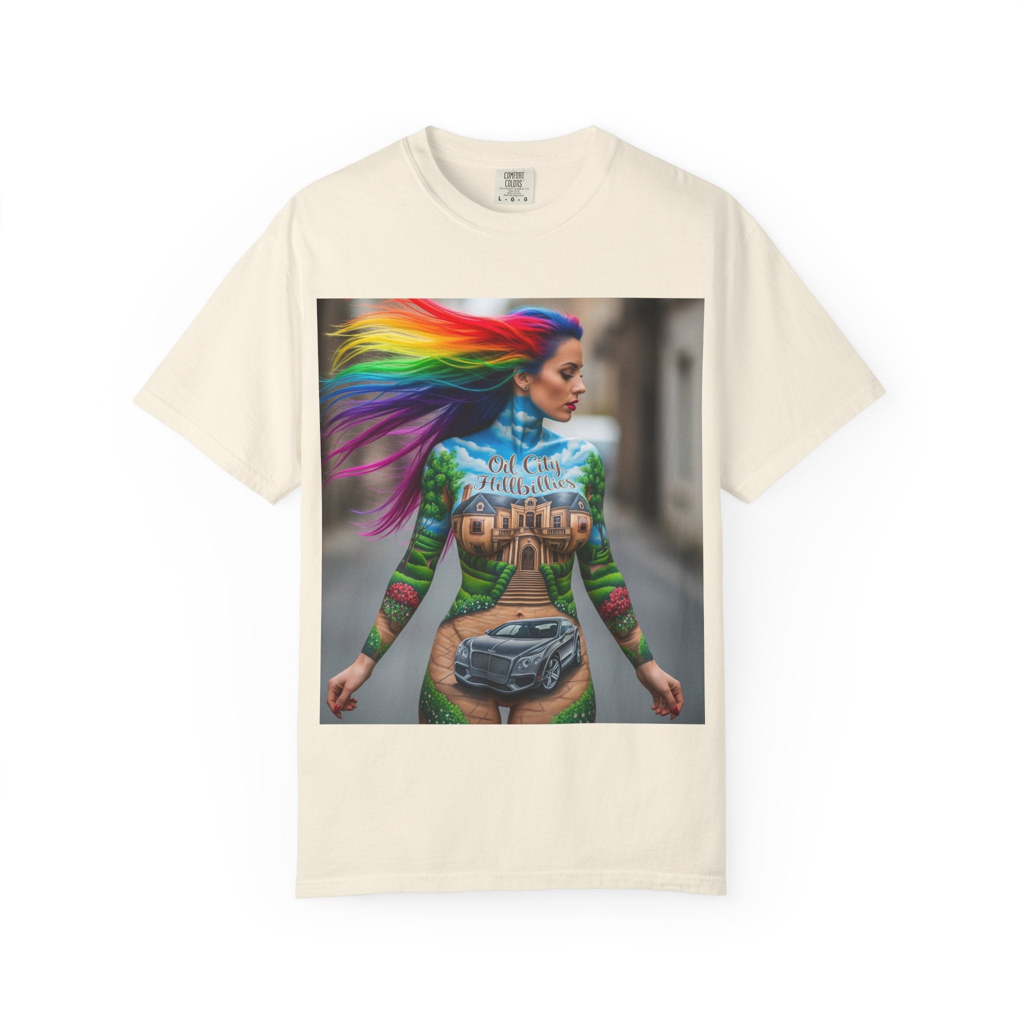 Vibrant Graphic T-Shirt for Creative Souls | Unisex Tee, Festival Wear, Casual Street Style, Gift for Art Lovers