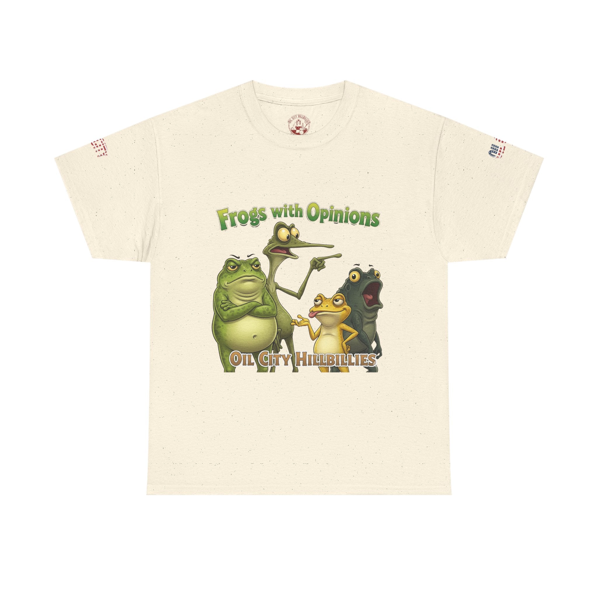 Frogs with Opinions Unisex Tee - Oil City Hillbillies Official Merchandise