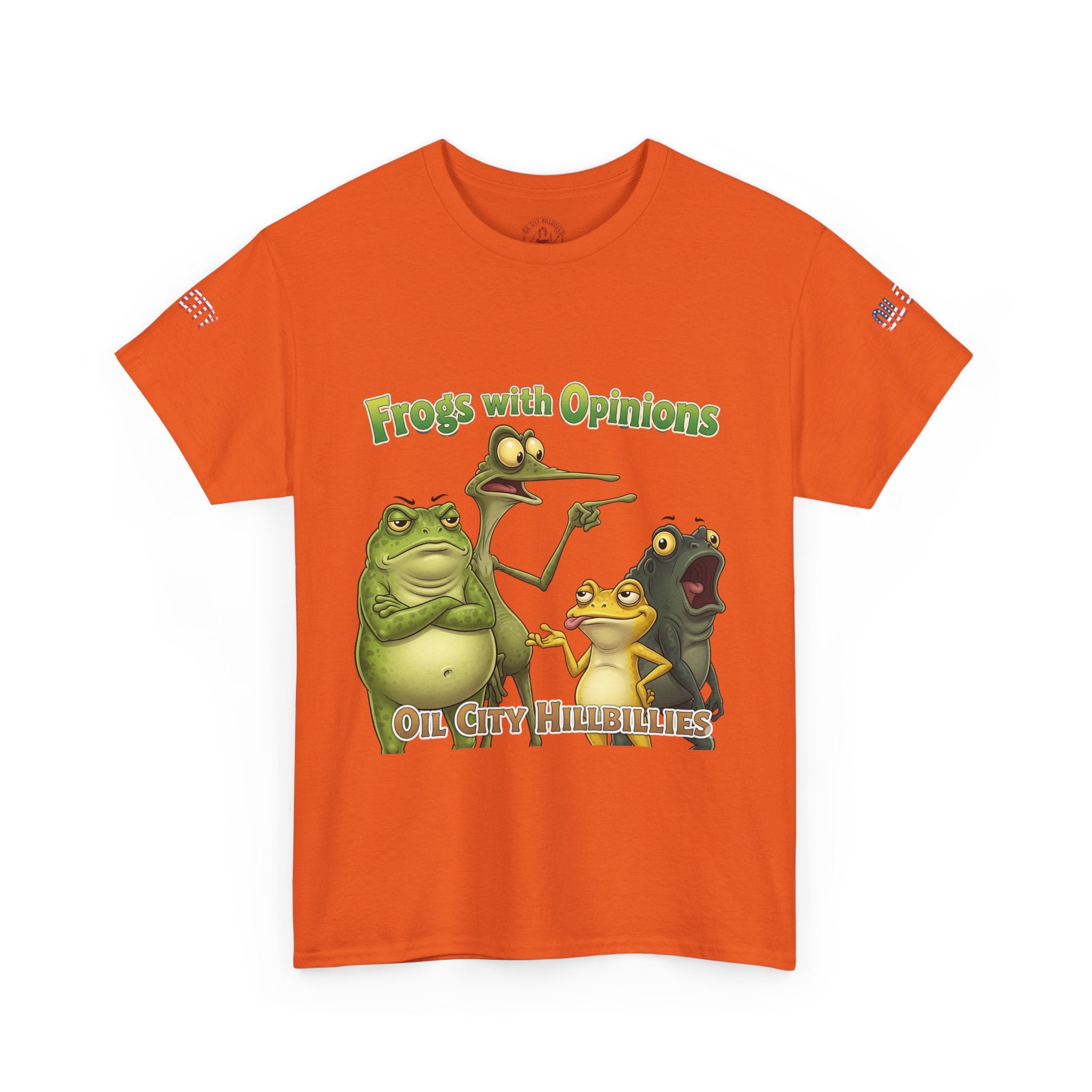 Frogs with Opinions Unisex Tee - Oil City Hillbillies Official Merchandise
