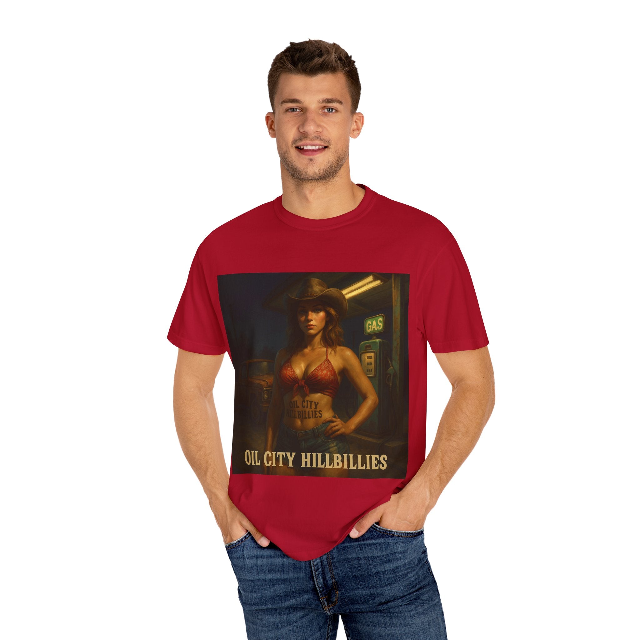 Vintage Oil City Hillbillies T-Shirt, Retro Graphic Tee for Country Lovers, Casual Wear, Music Festival Apparel, Unique Gift Idea