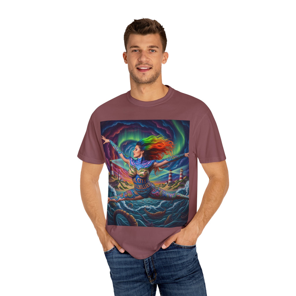 Oil City Hillbillies Colorful Spirit Unisex T-Shirt, Artistic Graphic Tee, Casual Wear, Gift for Art Lovers, Summer Festival Fashion