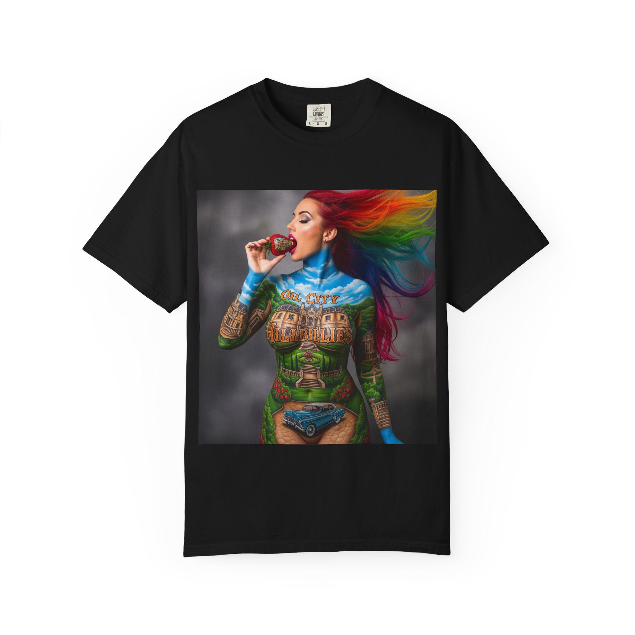 Vibrant Art-Inspired Unisex T-Shirt, Unique Graphic Tee for Art Lovers, Colorful Casual Wear, Gift for Creative Souls, Festival Clothing