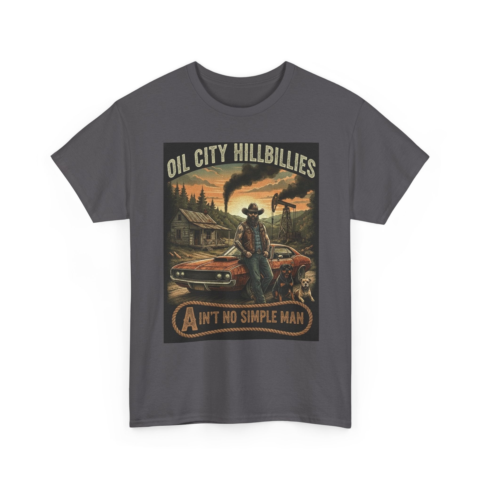 Oil City Hillbillies Unisex T-Shirt - Ain't No Simple Man Graphic Tee