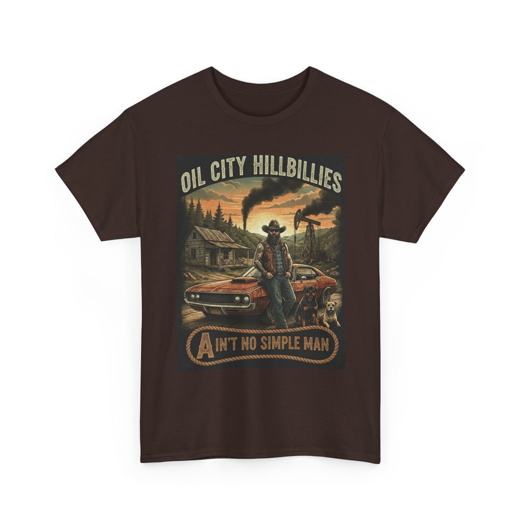 Oil City Hillbillies Unisex T-Shirt - Ain't No Simple Man Graphic Tee