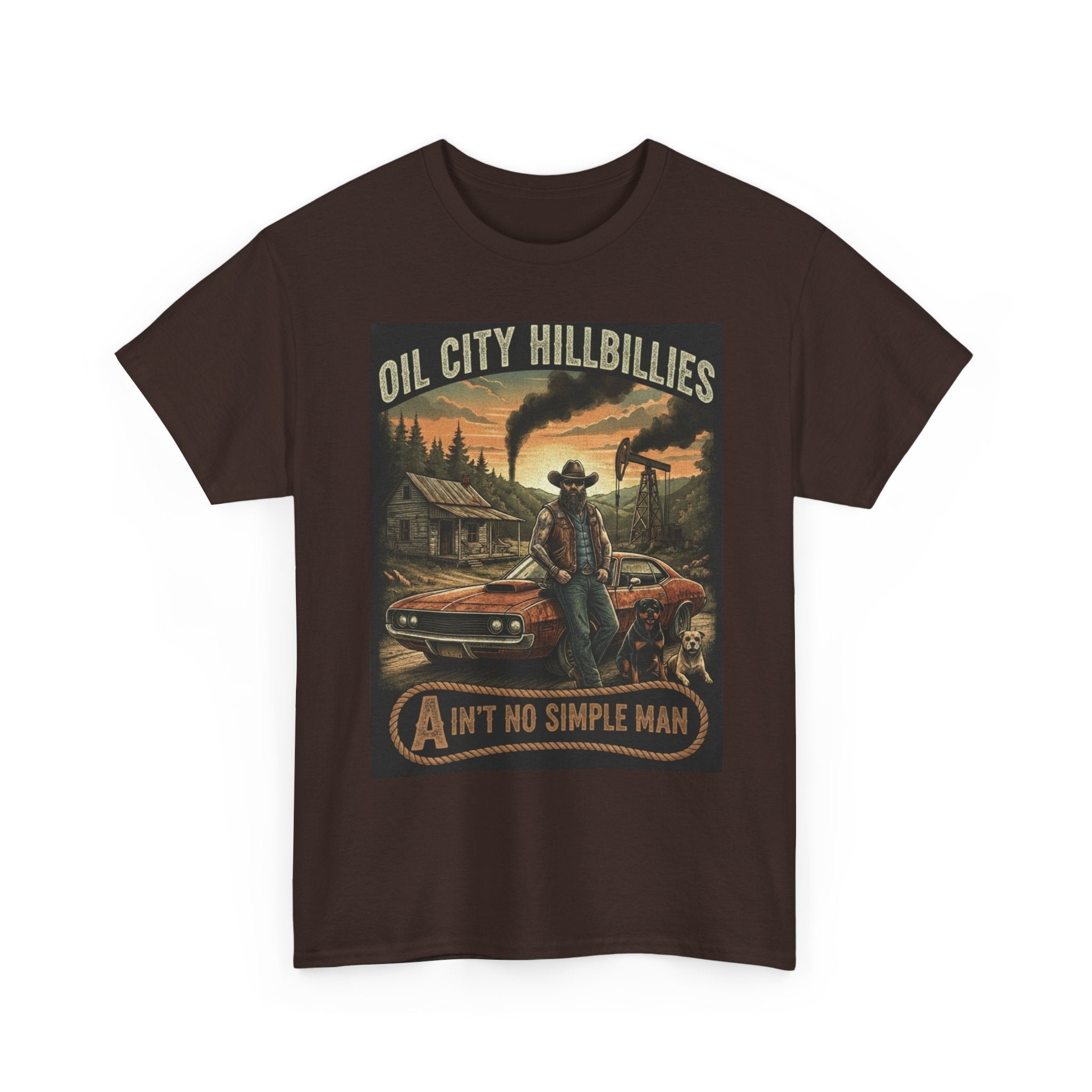 Oil City Hillbillies Unisex T-Shirt - Ain't No Simple Man Graphic Tee
