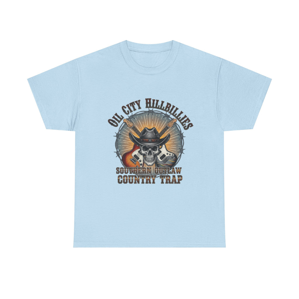 Southern Outlaw Graphic Tee | Unisex Heavy Cotton Tee for Country Music Lovers, Festival Wear, Casual Style, Gift for Him/Her