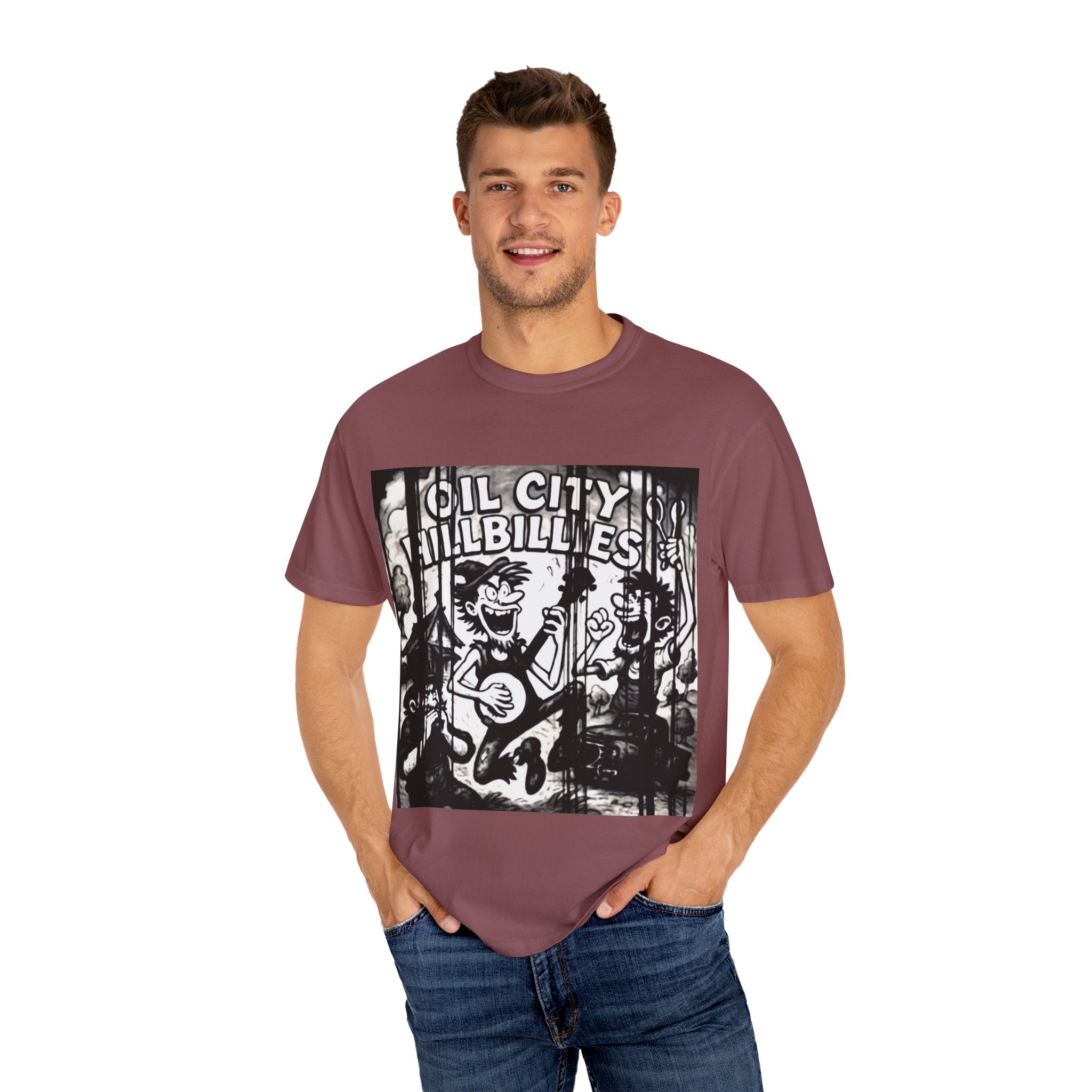 Vintage-Inspired Music T-Shirt | Oil City Hillbillies Graphic | Unisex Cotton Tee for Music Lovers, Festivals, Gifts, Casual Wear, [...]