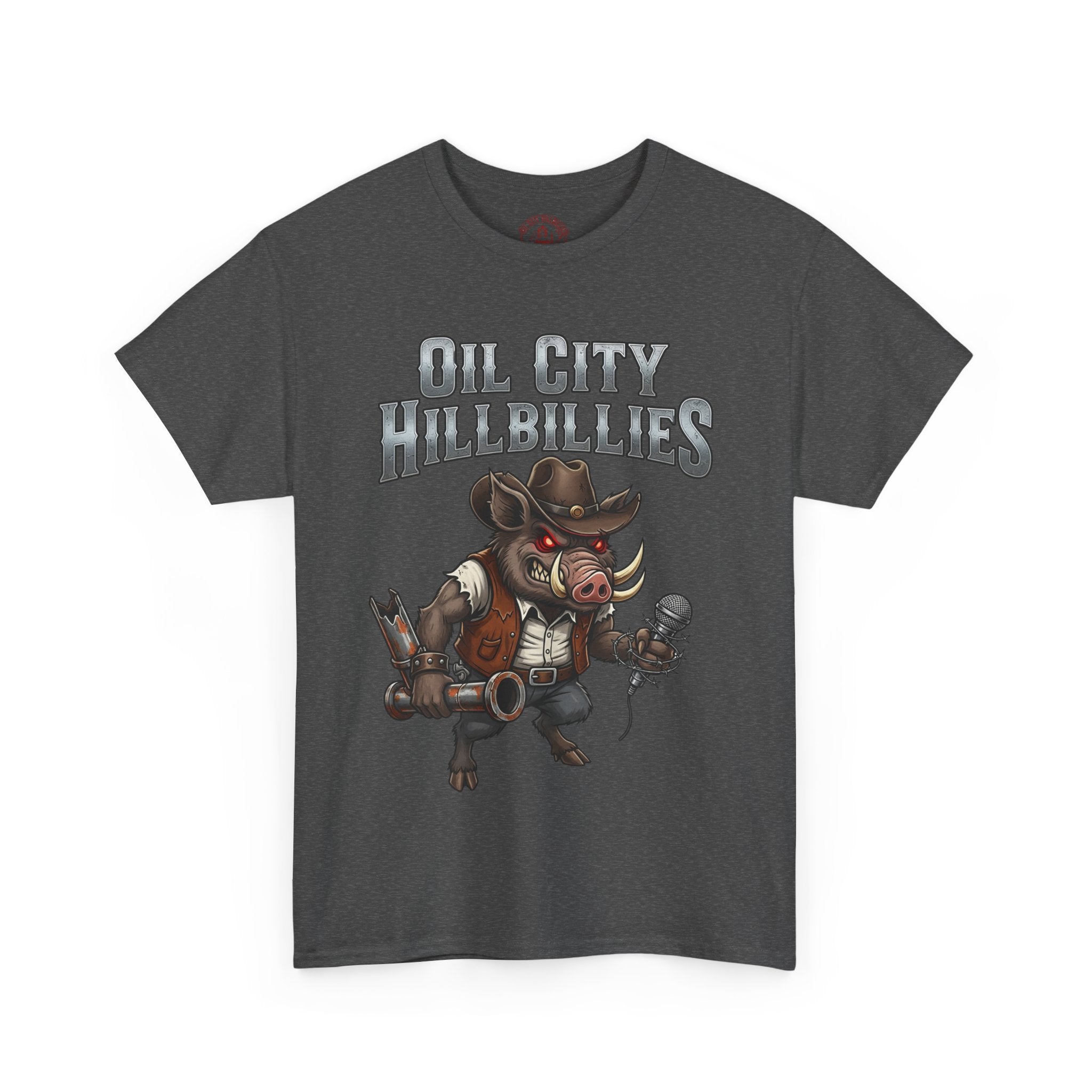 Oil City Hillbillies Unisex Tee - Country Humor Shirt, Vintage Graphic Tee, Perfect for Music Lovers, BBQ Events, Gifting, Everyday Wear