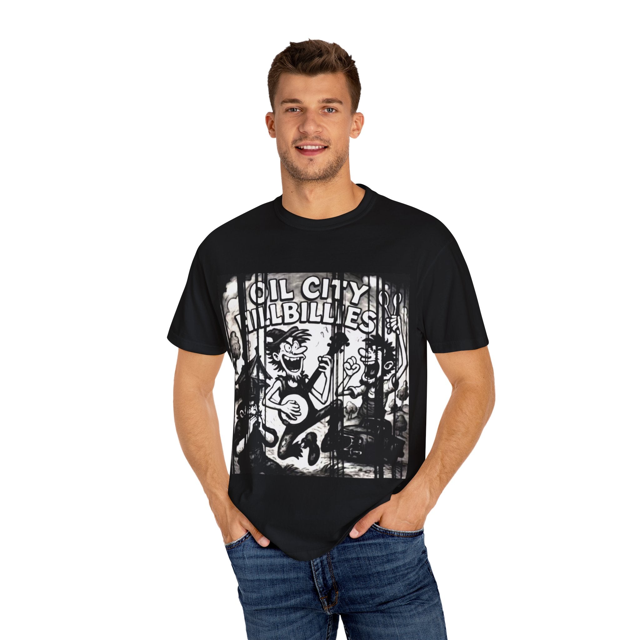 Vintage-Inspired Music T-Shirt | Oil City Hillbillies Graphic | Unisex Cotton Tee for Music Lovers, Festivals, Gifts, Casual Wear, [...]