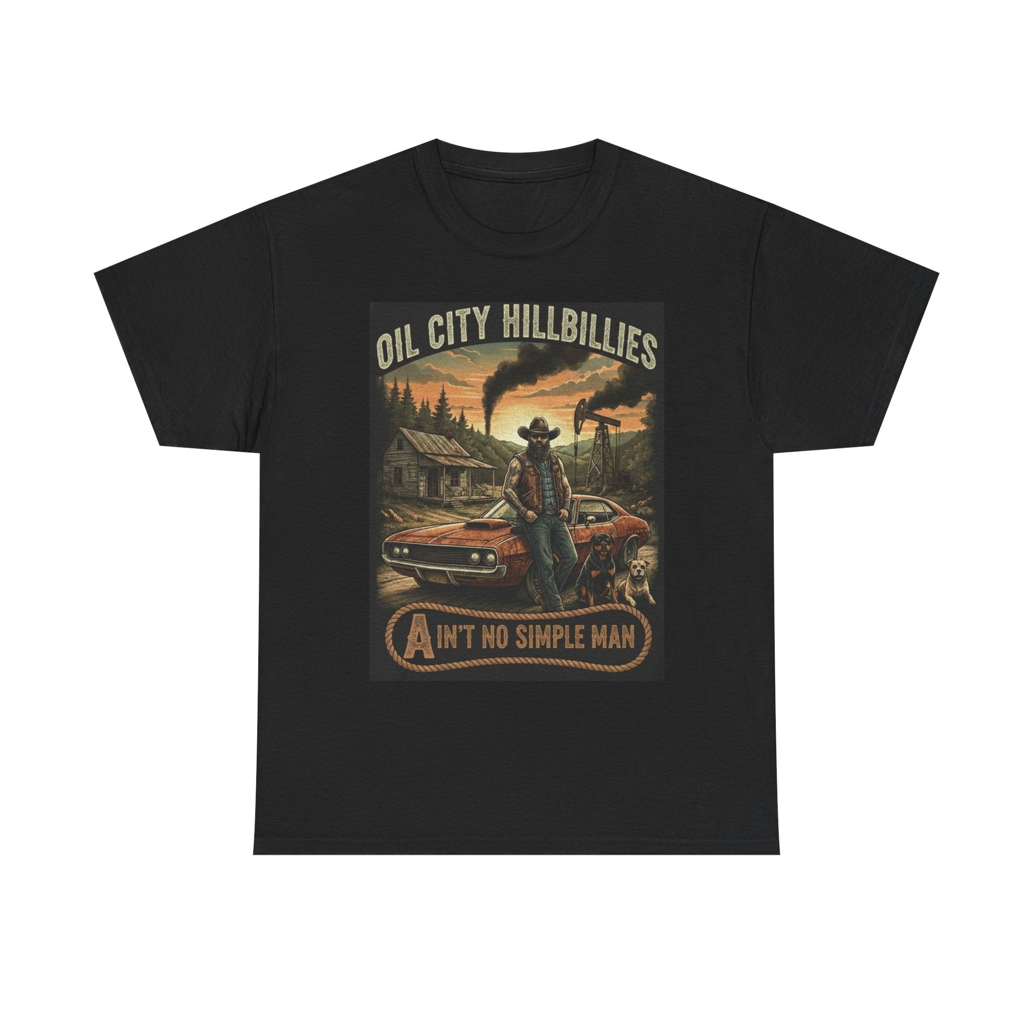 Oil City Hillbillies Unisex T-Shirt - Ain't No Simple Man Graphic Tee