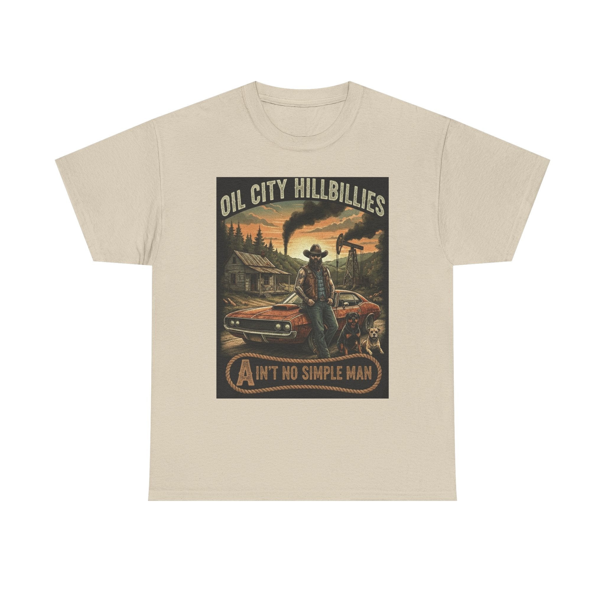 Oil City Hillbillies Unisex T-Shirt - Ain't No Simple Man Graphic Tee