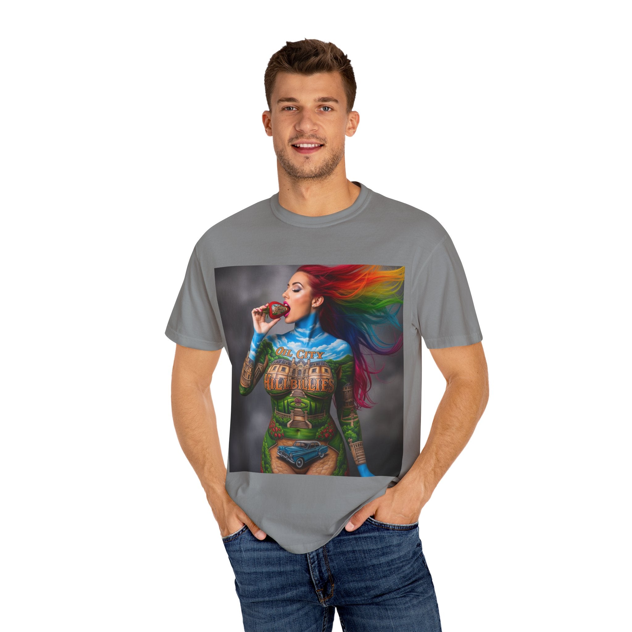 Vibrant Art-Inspired Unisex T-Shirt, Unique Graphic Tee for Art Lovers, Colorful Casual Wear, Gift for Creative Souls, Festival Clothing