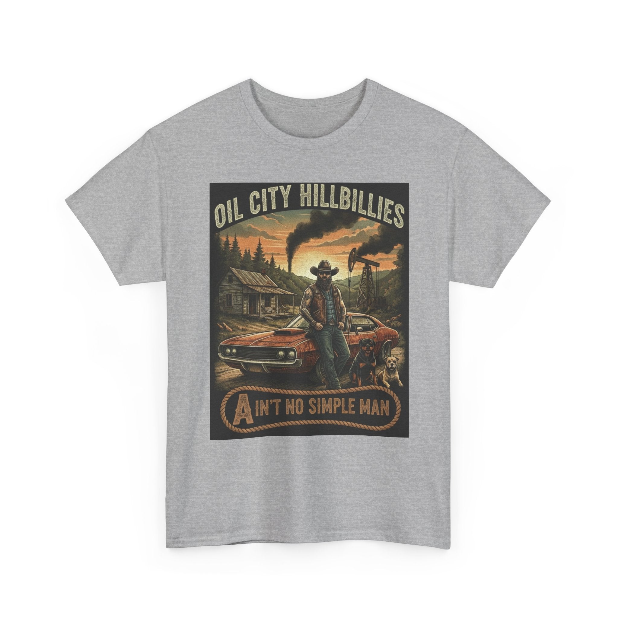 Oil City Hillbillies Unisex T-Shirt - Ain't No Simple Man Graphic Tee
