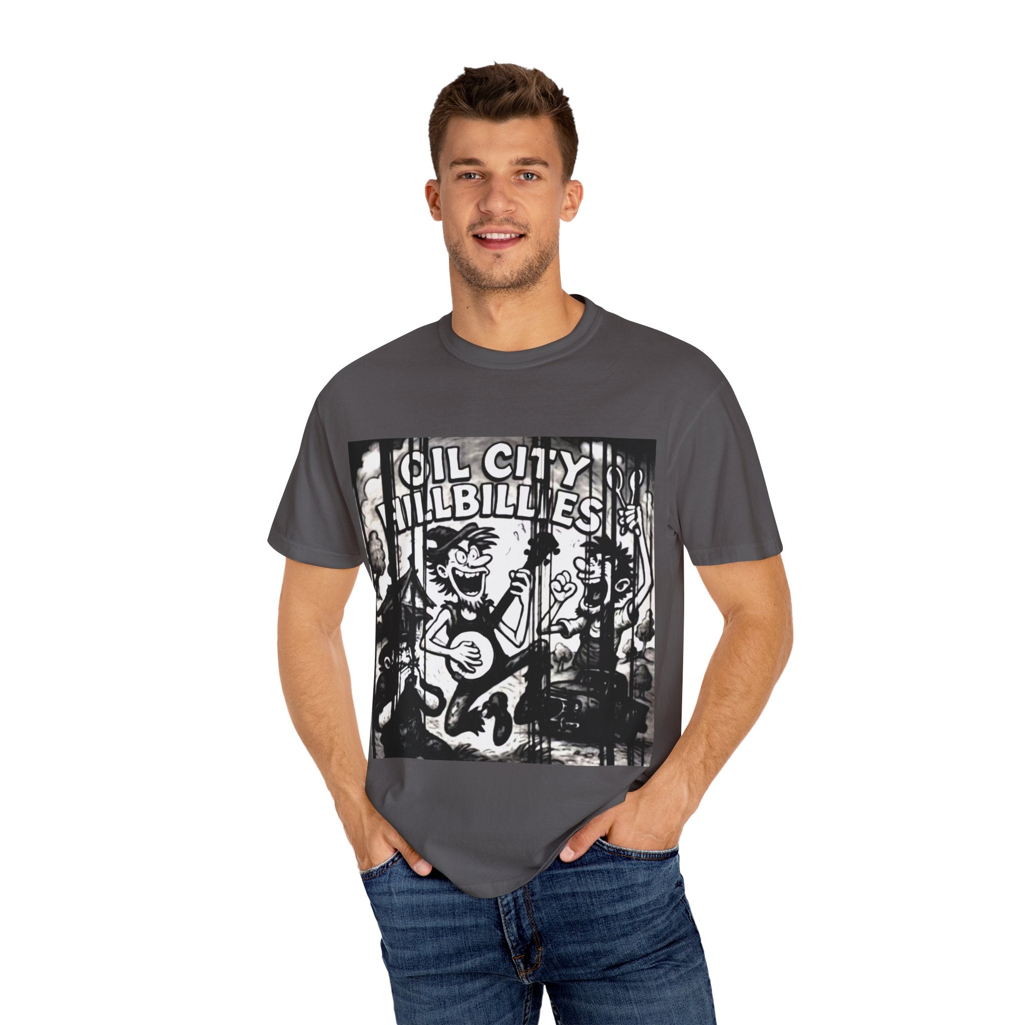 Vintage-Inspired Music T-Shirt | Oil City Hillbillies Graphic | Unisex Cotton Tee for Music Lovers, Festivals, Gifts, Casual Wear, [...]