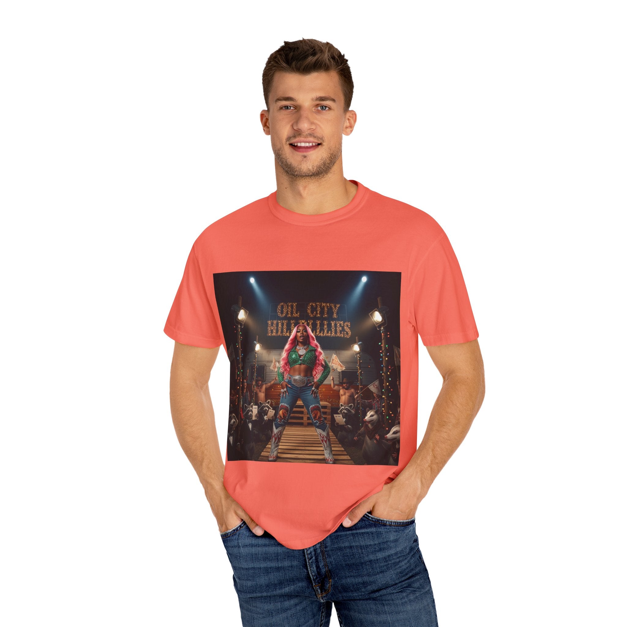 Vintage Oil City T-shirt - Bold Graphic Tee for Music Lovers, Perfect for Concerts, Festivals, Gifts, Everyday Wear