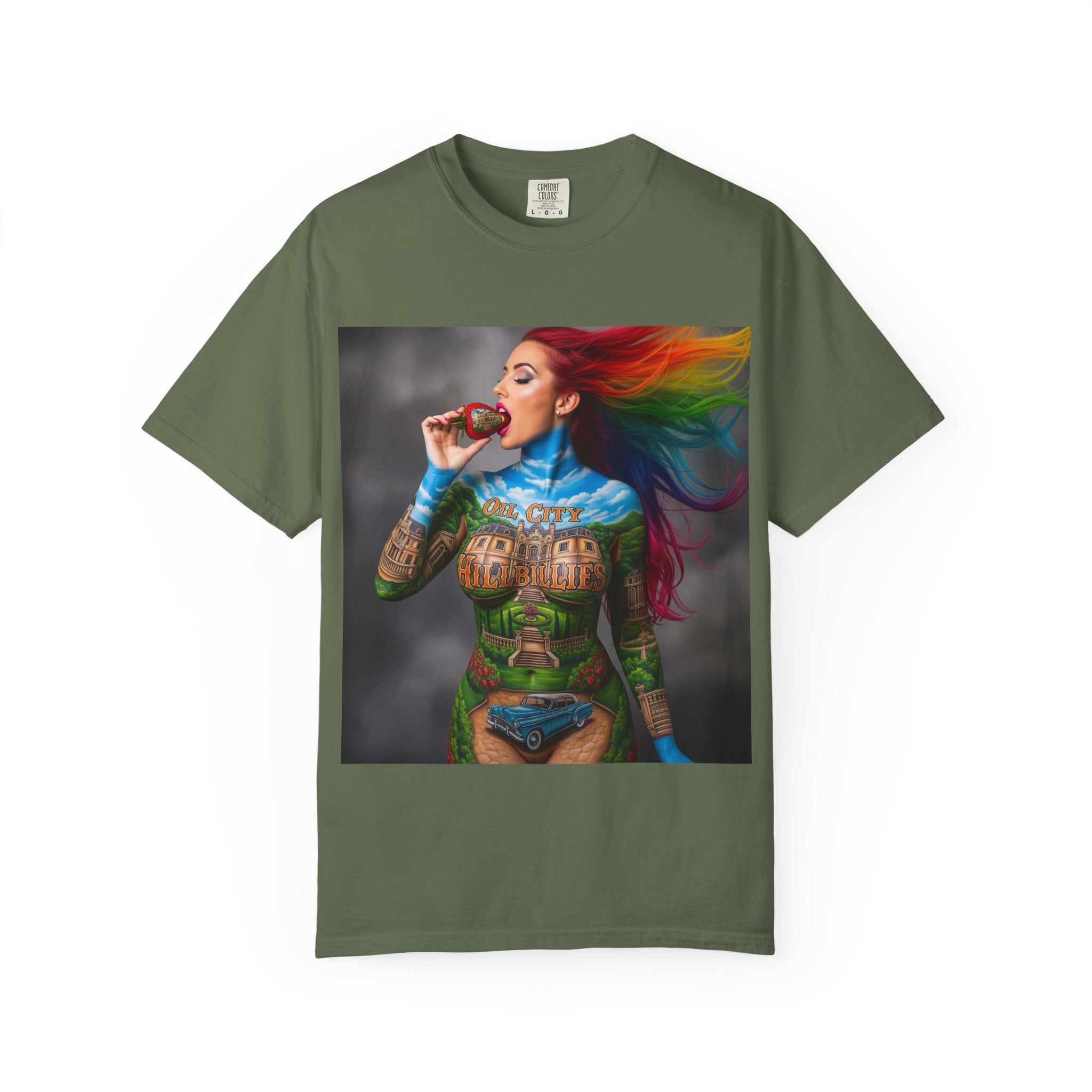 Vibrant Art-Inspired Unisex T-Shirt, Unique Graphic Tee for Art Lovers, Colorful Casual Wear, Gift for Creative Souls, Festival Clothing