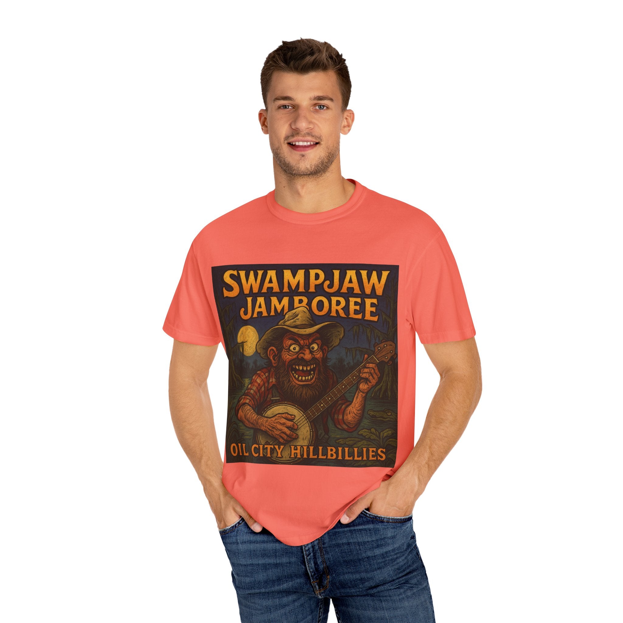 Swampjaw Jamboree Unisex T-Shirt, Vintage Music Tee, Casual Graphic Shirt, Fun Gift for Music Lovers, Festival Apparel
